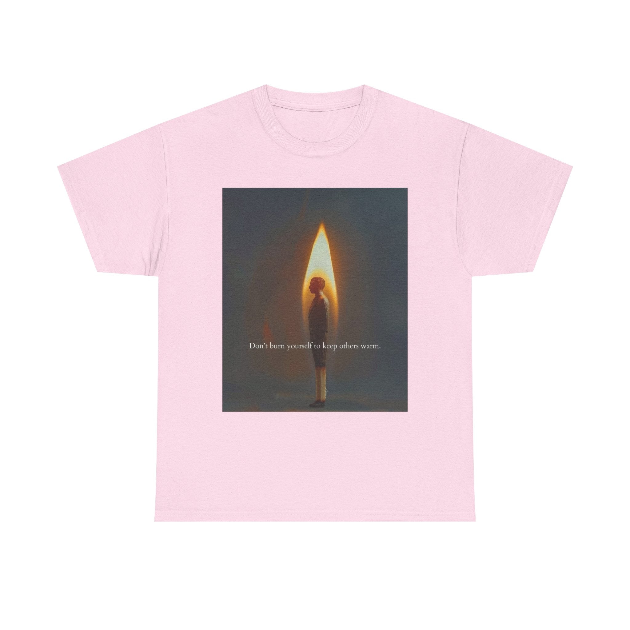 Everyday Healing Tee — Matchstick Flame Comfort Graphic Shirt