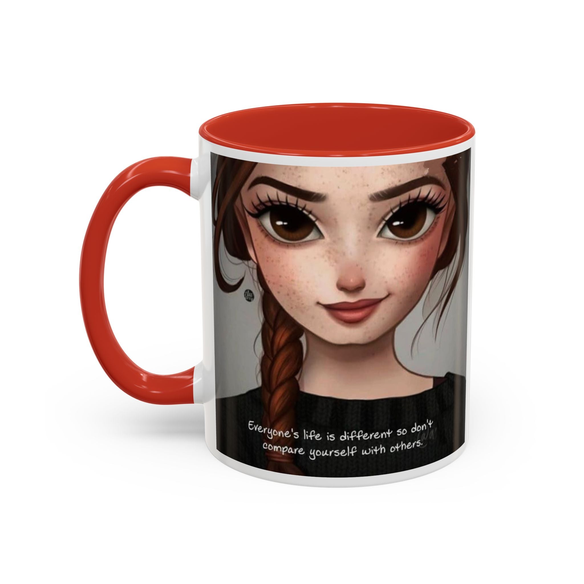 Everyday Healing Accent Coffee Mug – Inspirational 11/15oz Ceramic