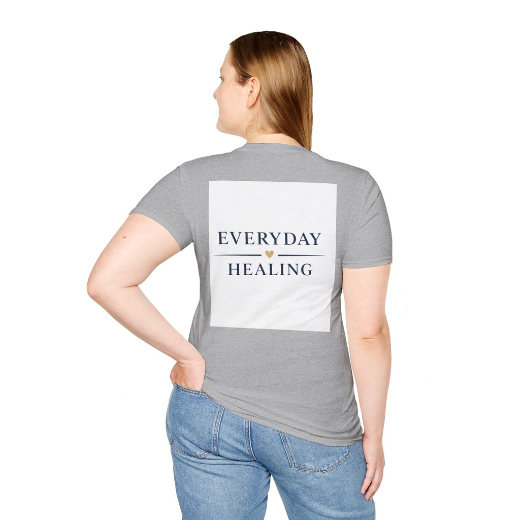 Everyday Healing Tee — "You are what you do, not what you say you'll be" C.G. Jung Inspirational T-Shirt
