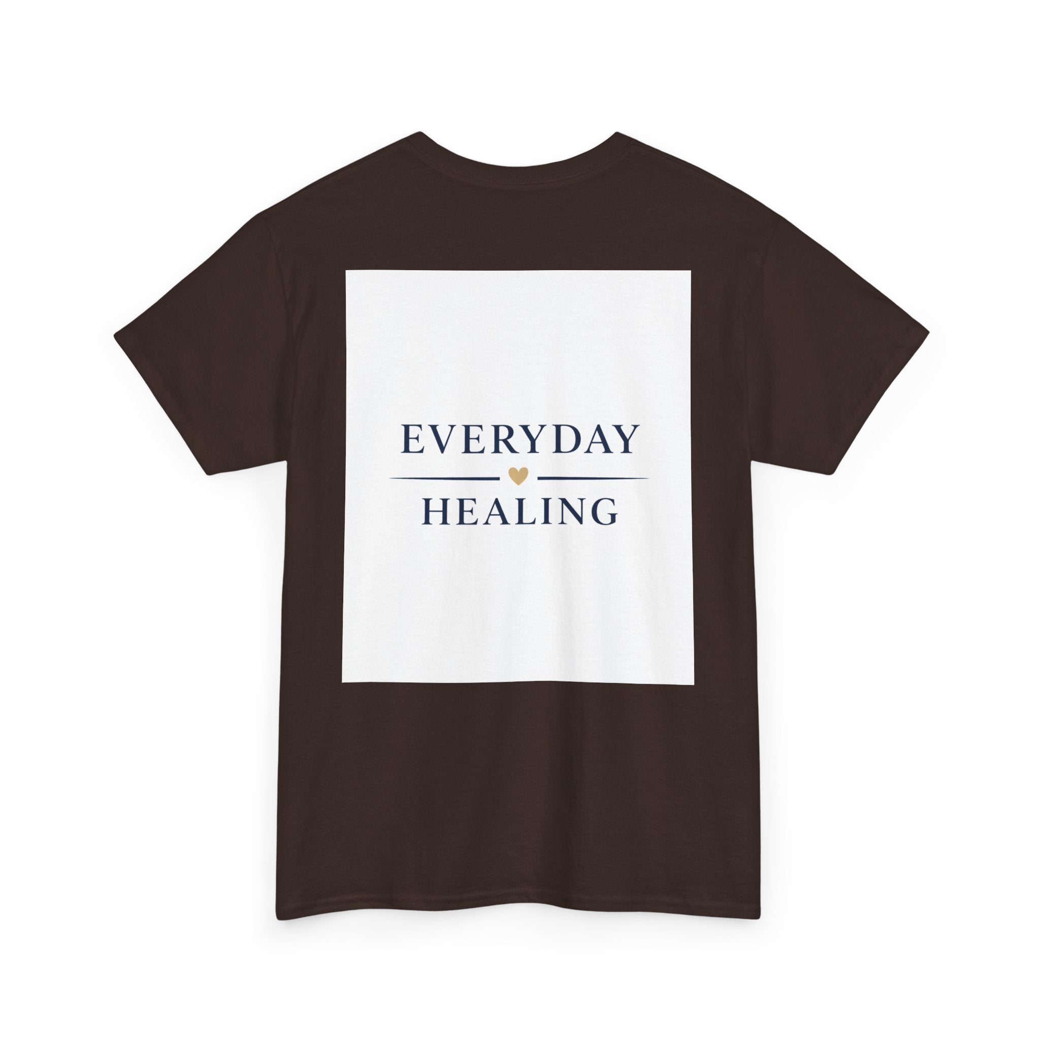 Inspirational Tee – “I Am Bigger Than My Fears” Motivational Cotton T‑Shirt (Everyday Healing)