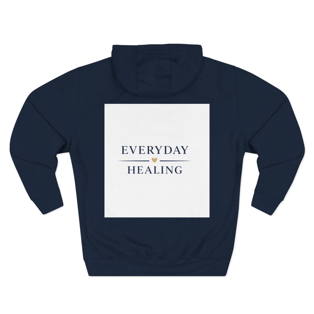 Inspirational Hoodie — “Nobody is coming to save you. Get up.” / Everyday Healing Motivational Pullover