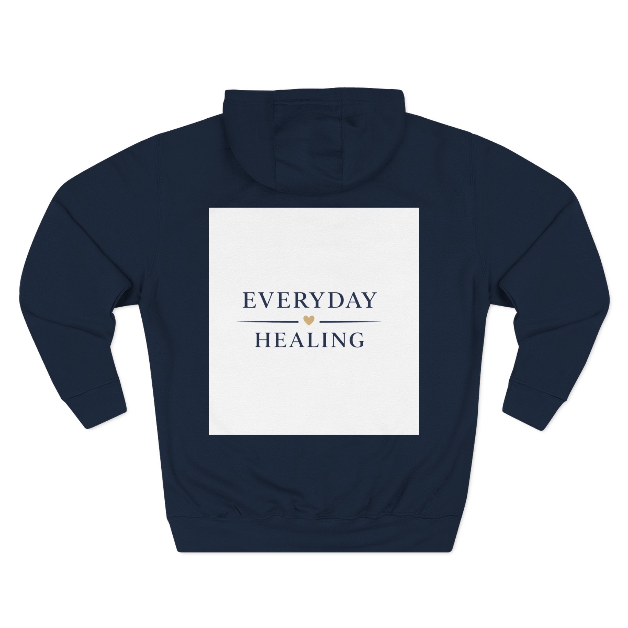 Inspirational Hoodie — “Nobody is coming to save you. Get up.” / Everyday Healing Motivational Pullover