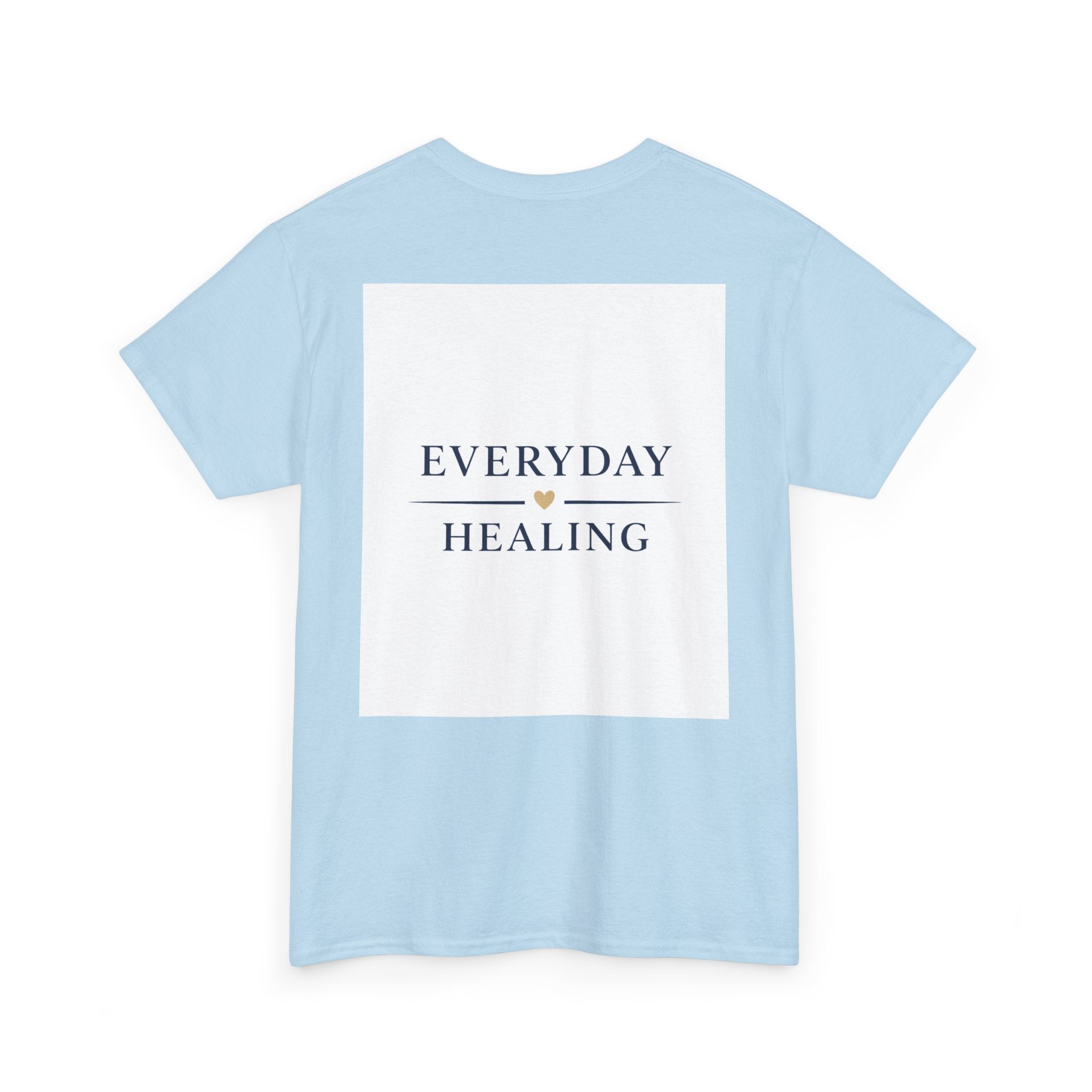 Inspirational Tee – “I Am Bigger Than My Fears” Motivational Cotton T‑Shirt (Everyday Healing)