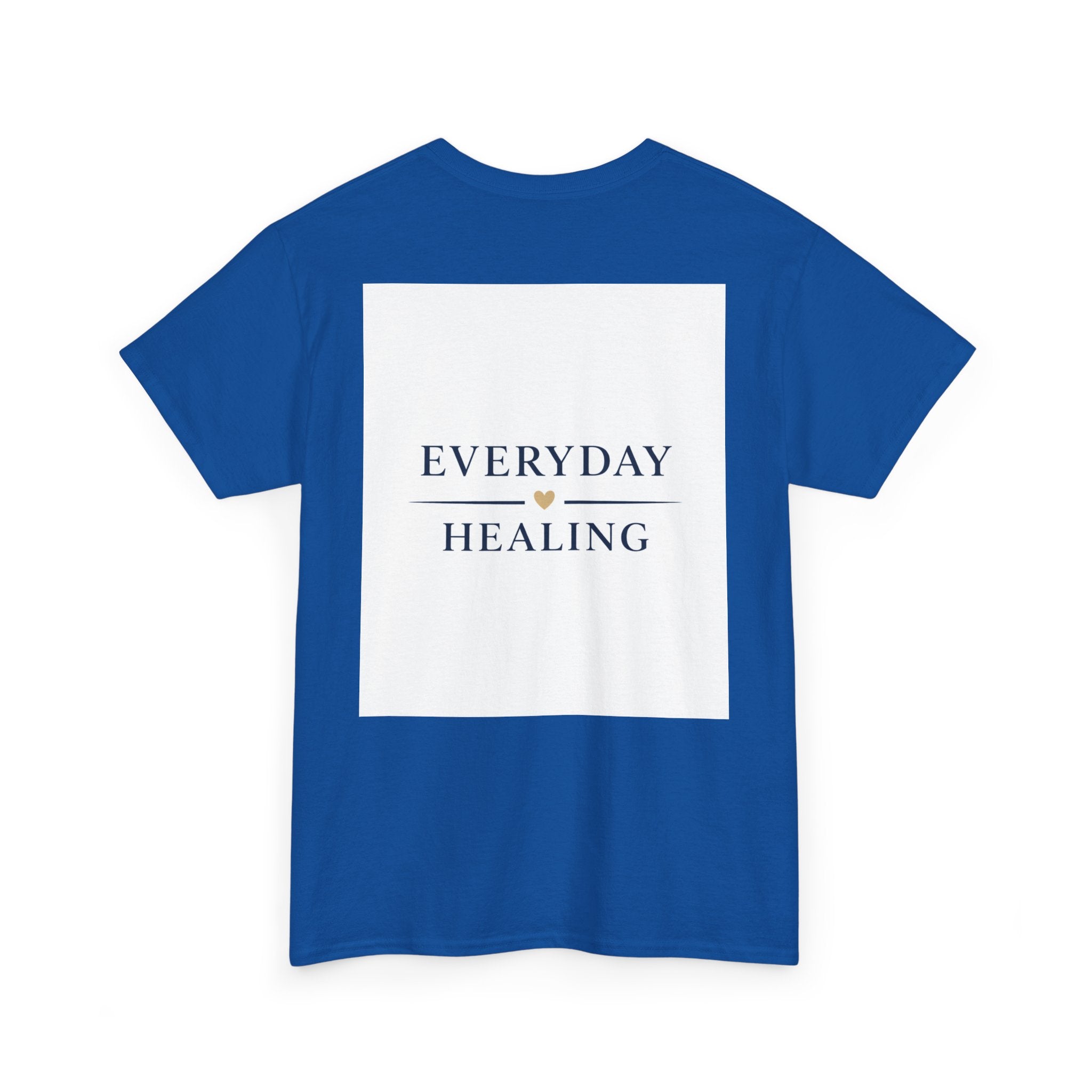 Inspirational Tee – “I Am Bigger Than My Fears” Motivational Cotton T‑Shirt (Everyday Healing)