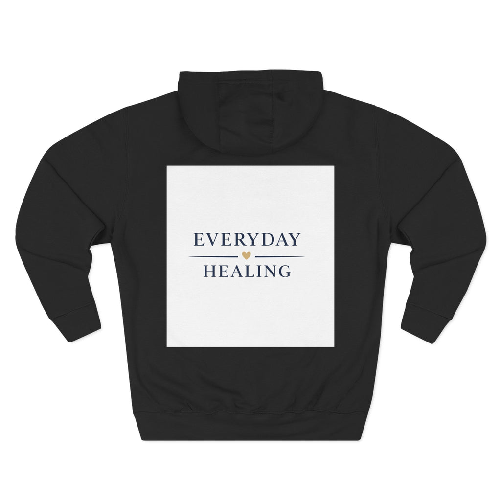 Inspirational Hoodie — “Nobody is coming to save you. Get up.” / Everyday Healing Motivational Pullover