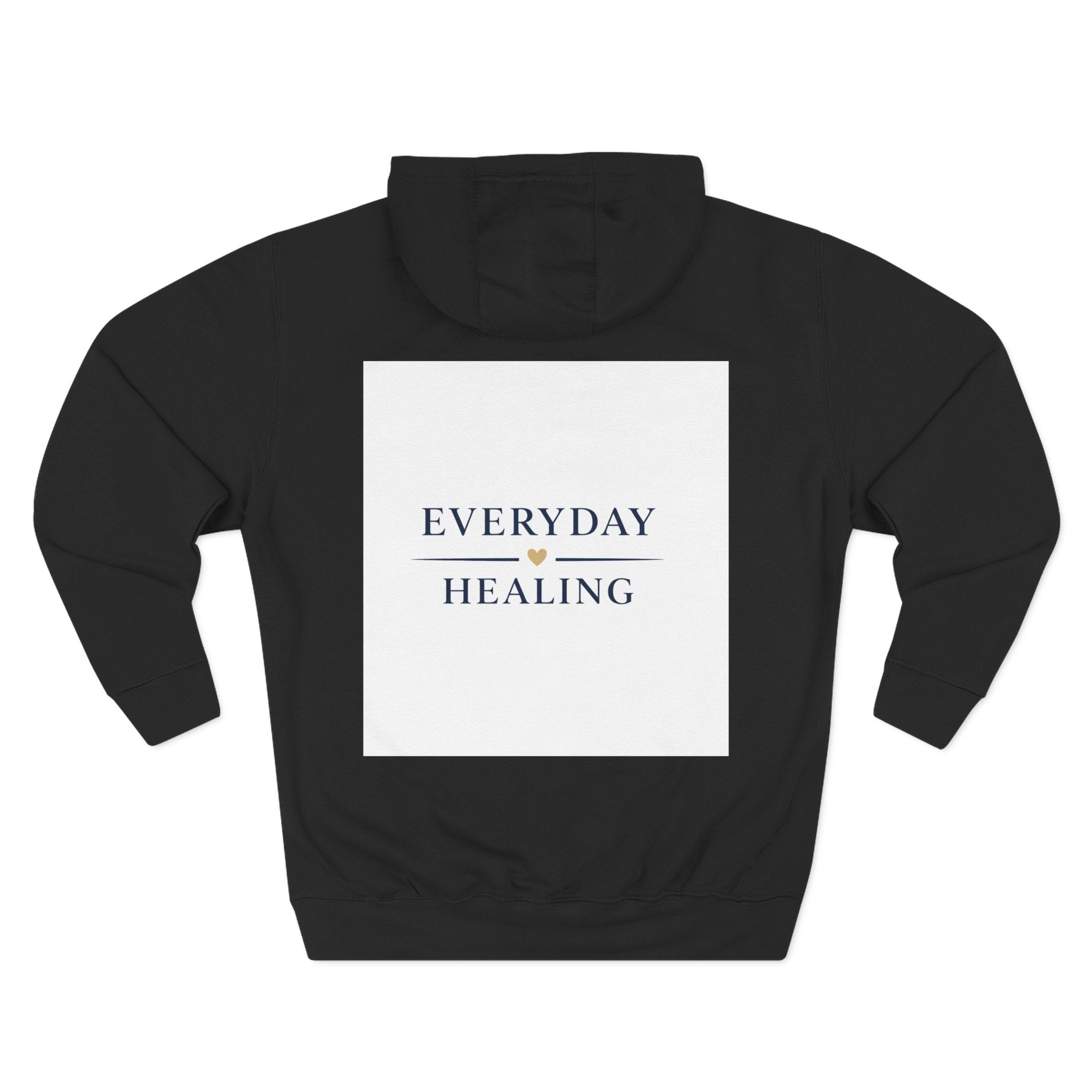 Inspirational Hoodie — “Nobody is coming to save you. Get up.” / Everyday Healing Motivational Pullover