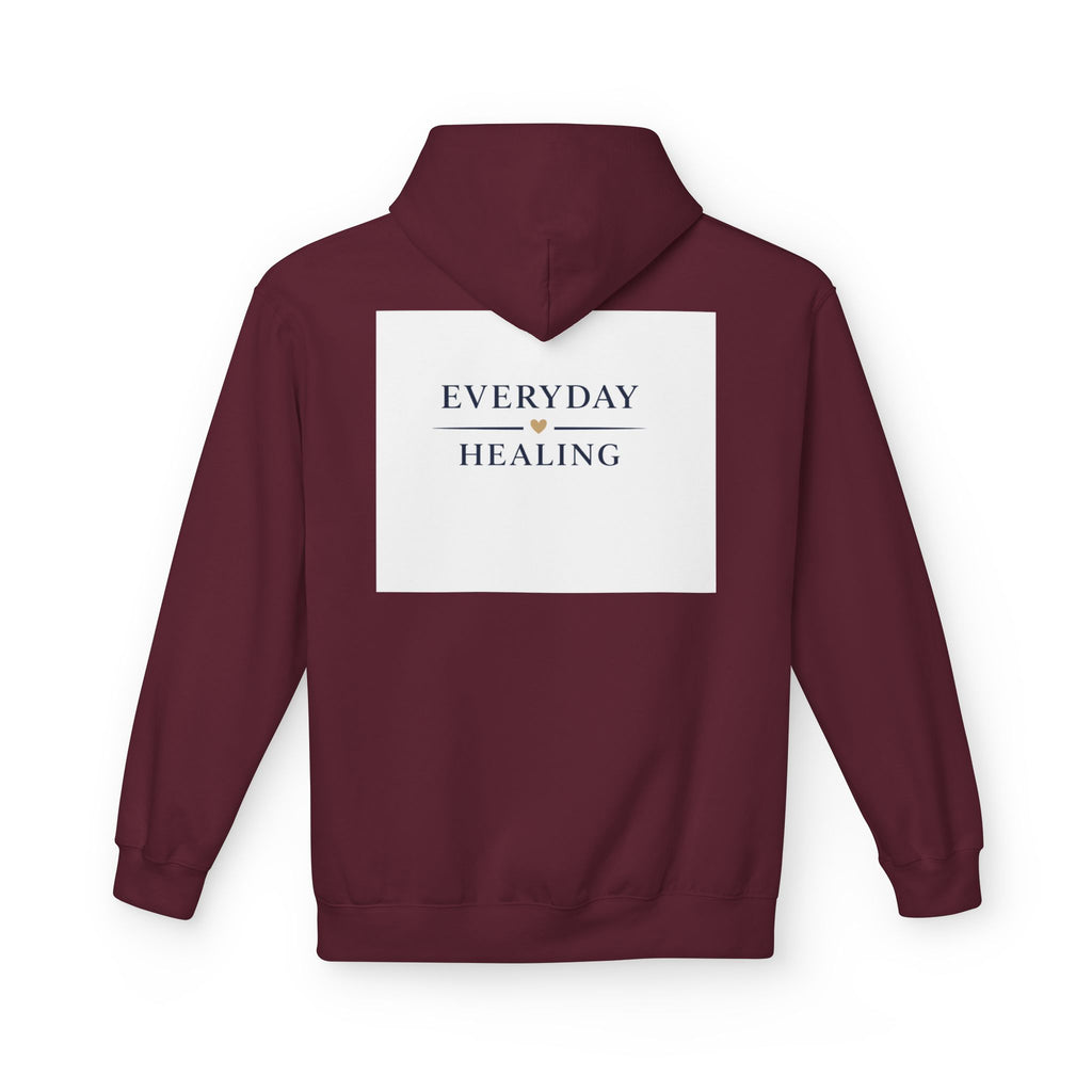 Know Your Worth Hoodie — Everyday Healing Self‑Care Pullover