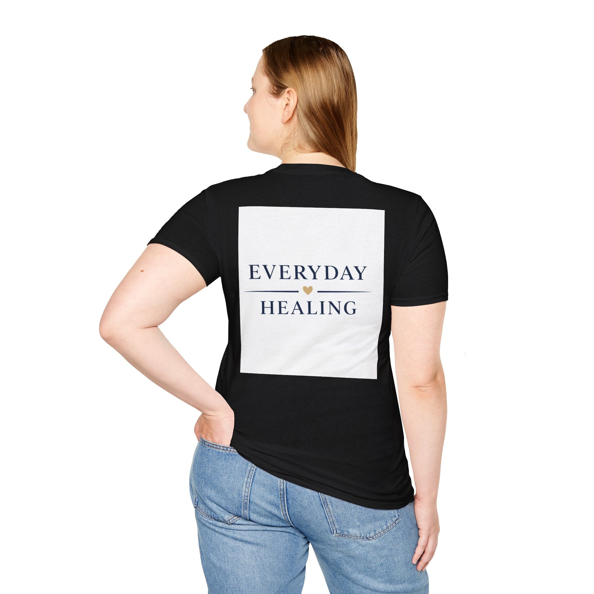 Everyday Healing Tee — "You are what you do, not what you say you'll be" C.G. Jung Inspirational T-Shirt