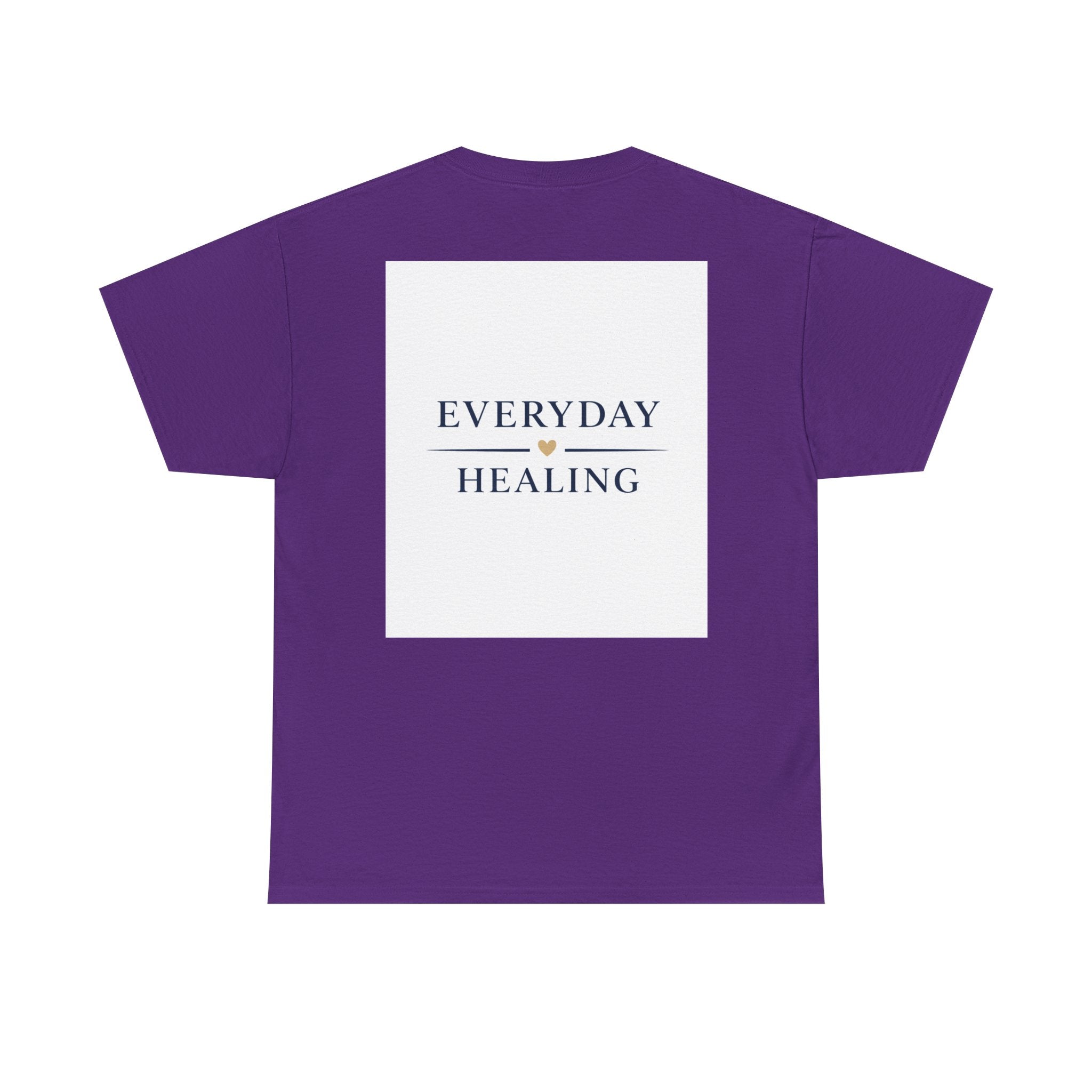 Inspirational Tee – “I Am Bigger Than My Fears” Motivational Cotton T‑Shirt (Everyday Healing)