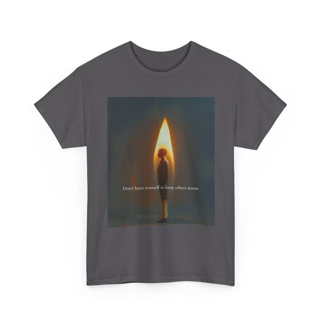 Everyday Healing Tee — Matchstick Flame Comfort Graphic Shirt