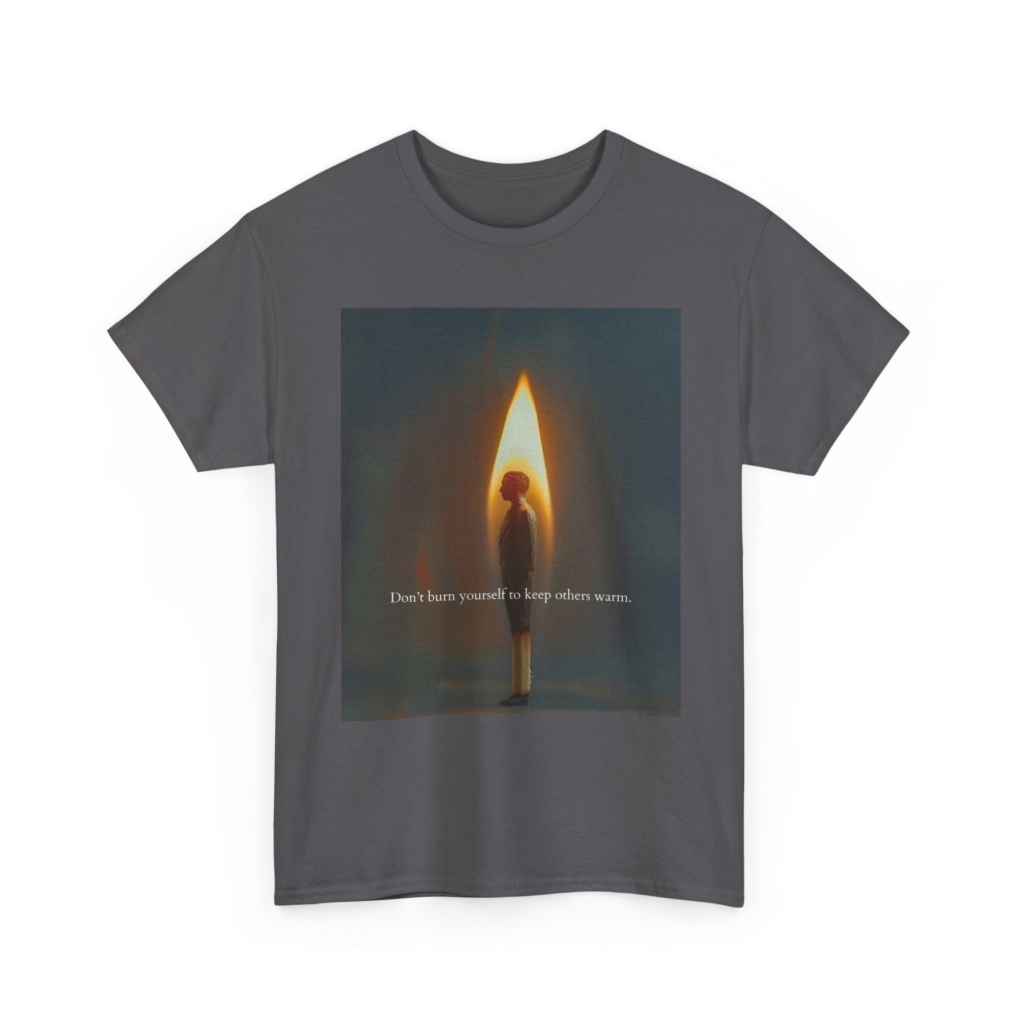 Everyday Healing Tee — Matchstick Flame Comfort Graphic Shirt