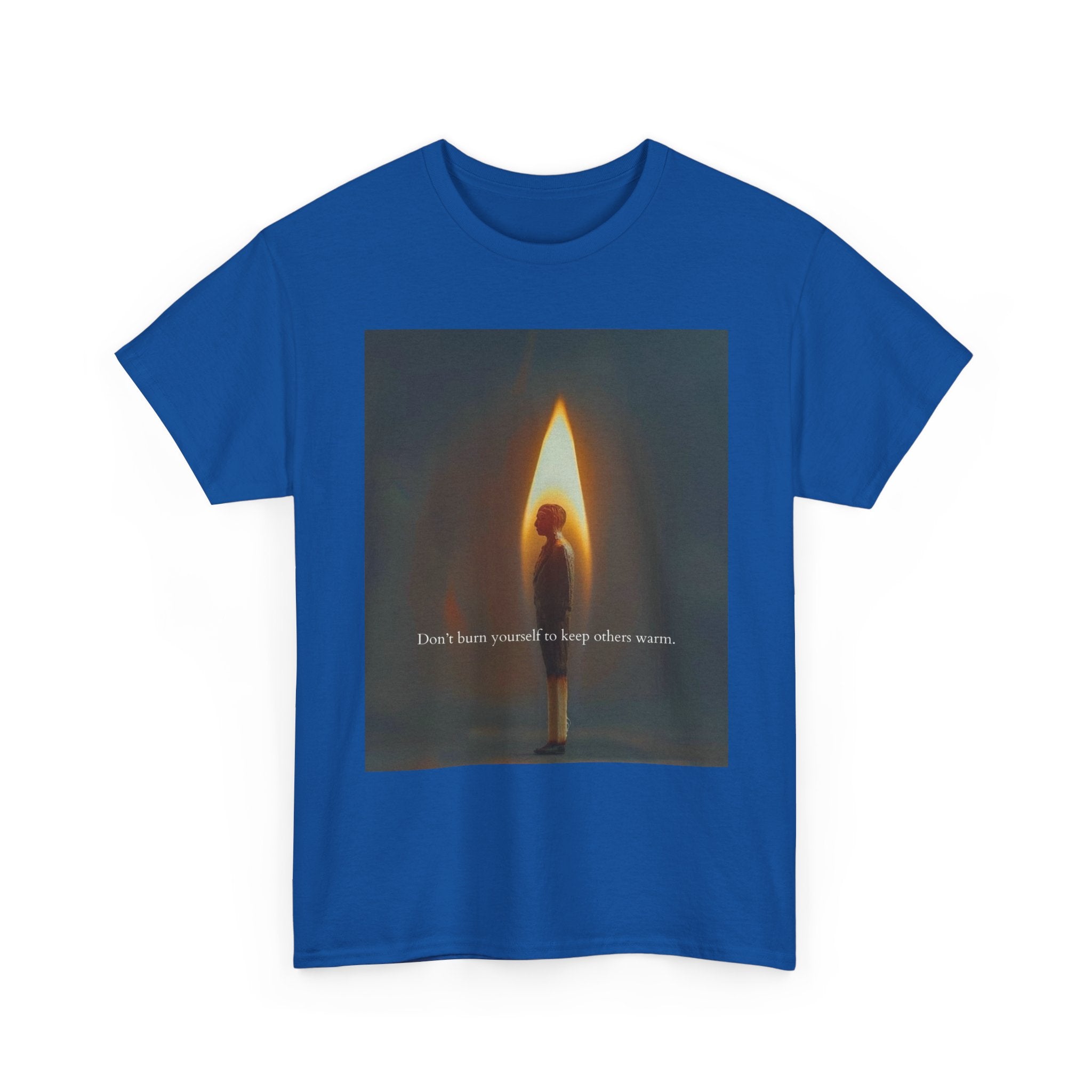 Everyday Healing Tee — Matchstick Flame Comfort Graphic Shirt