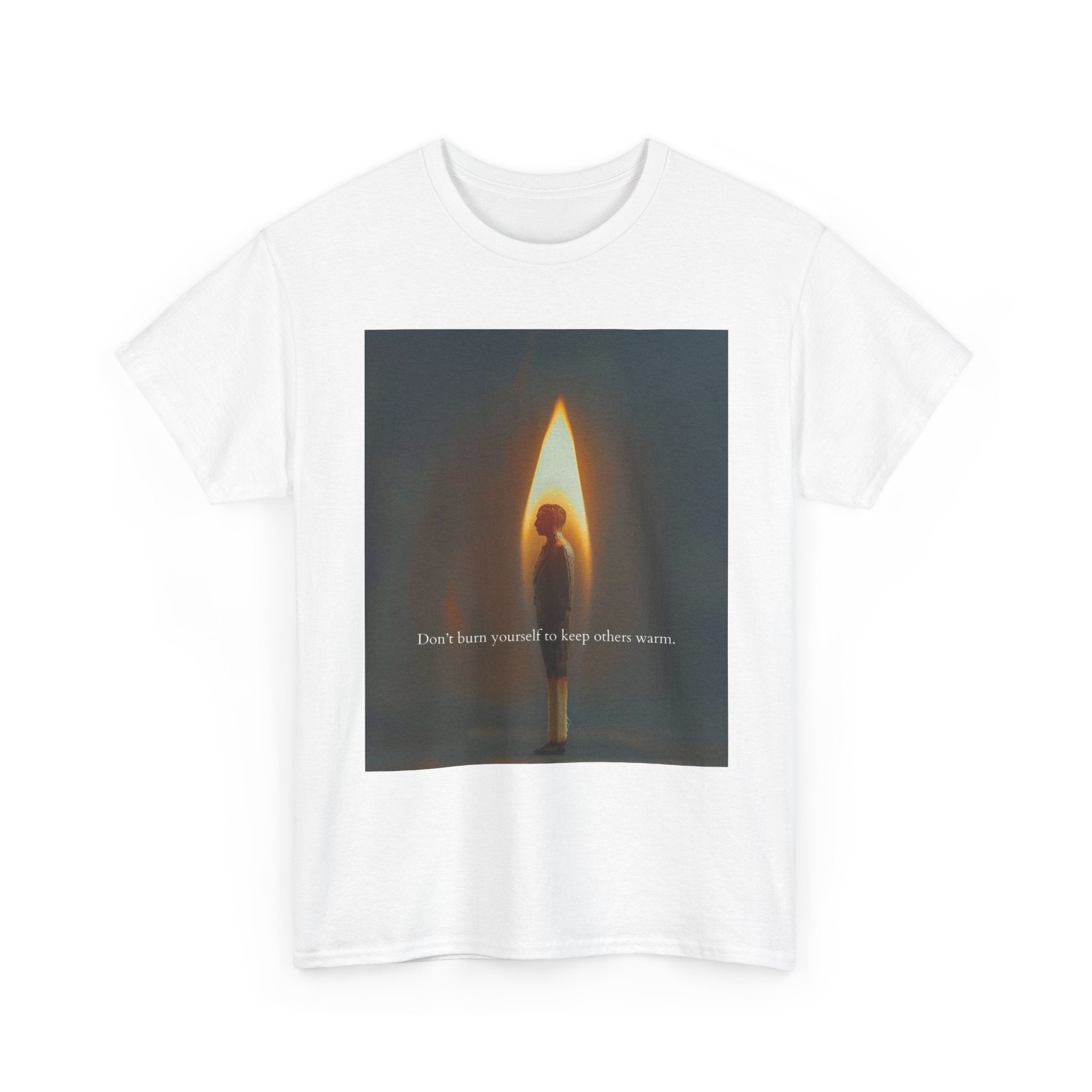 Everyday Healing Tee — Matchstick Flame Comfort Graphic Shirt