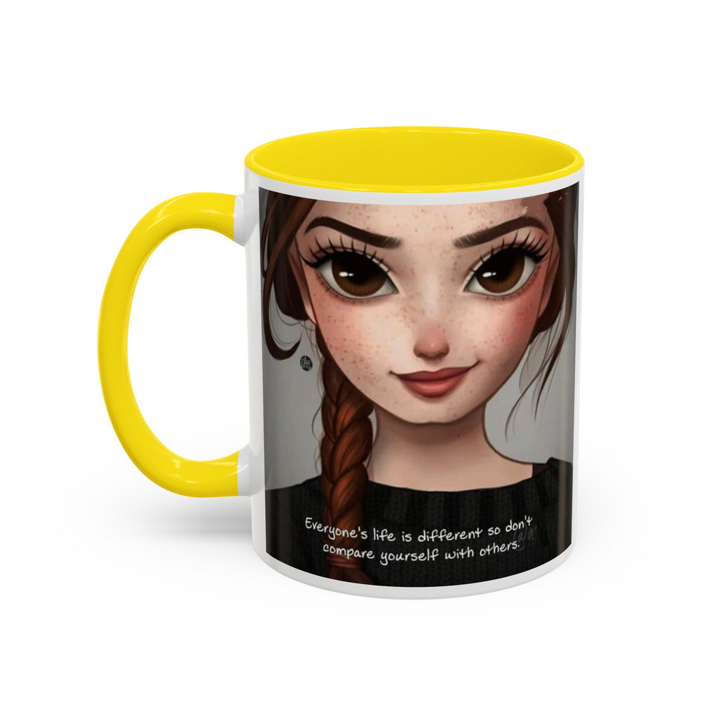 Everyday Healing Accent Coffee Mug – Inspirational 11/15oz Ceramic