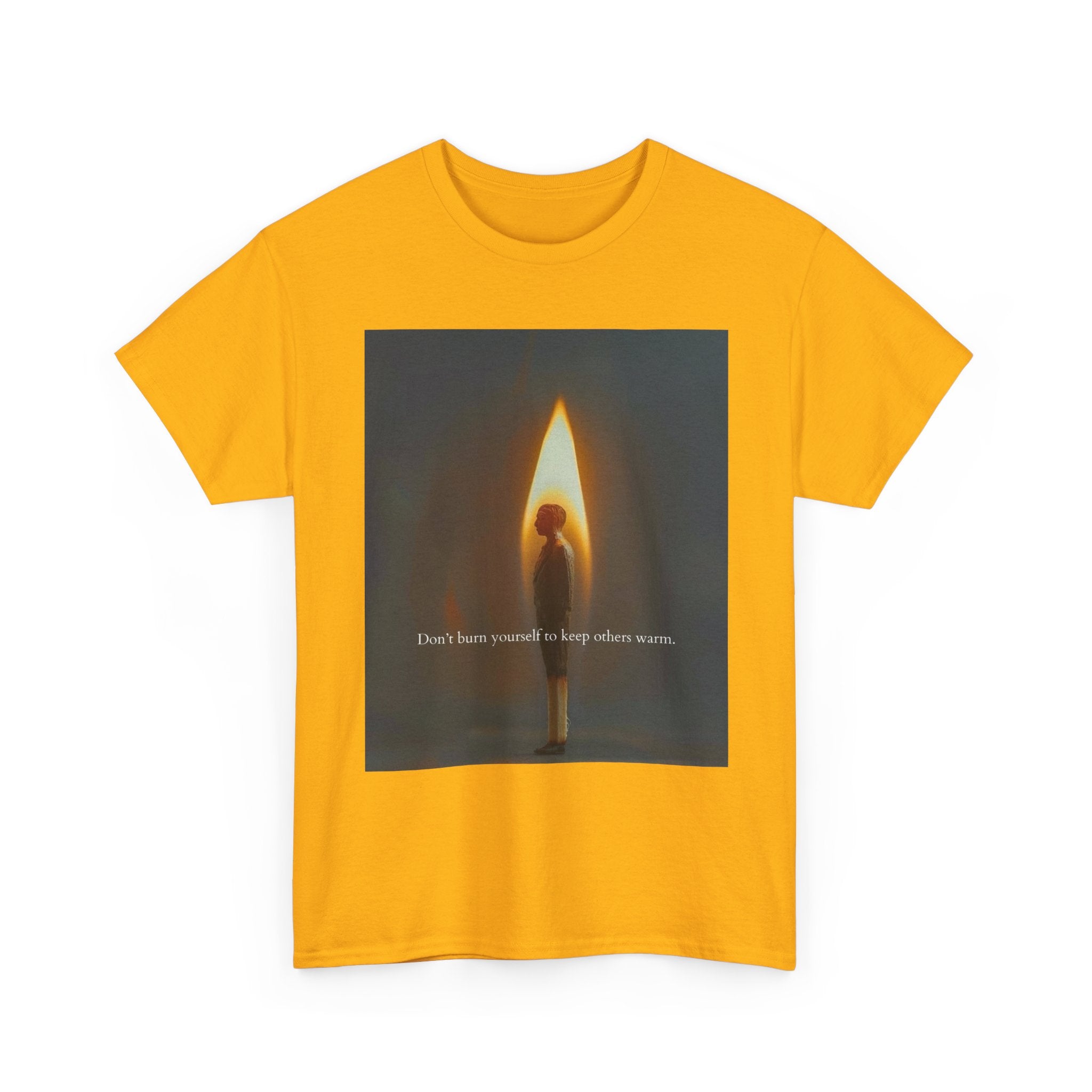 Everyday Healing Tee — Matchstick Flame Comfort Graphic Shirt