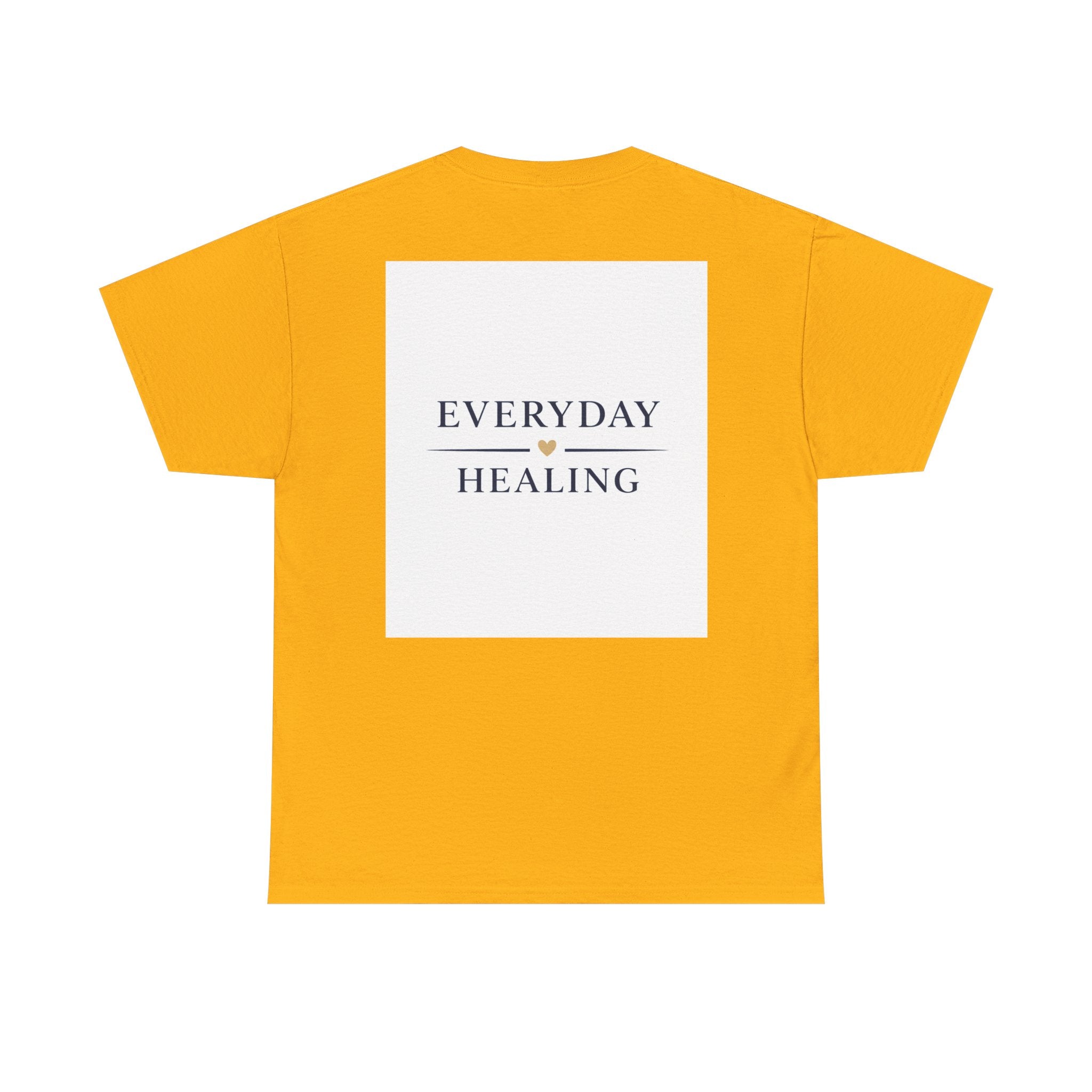 Inspirational Tee – “I Am Bigger Than My Fears” Motivational Cotton T‑Shirt (Everyday Healing)