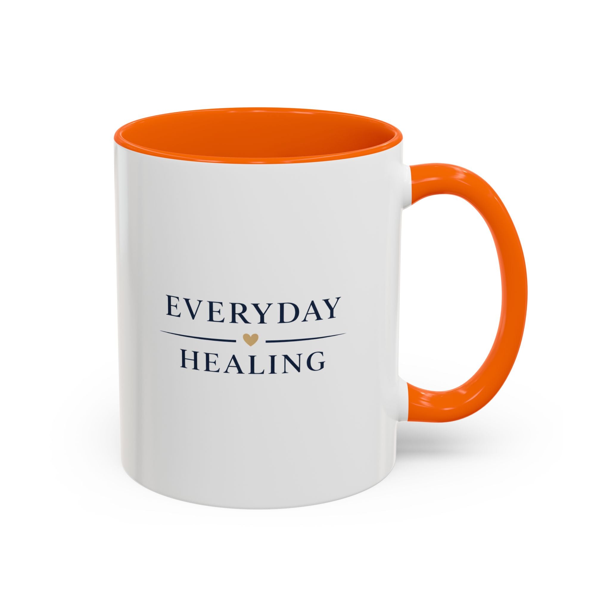 Everyday Healing Accent Coffee Mug – Inspirational 11/15oz Ceramic