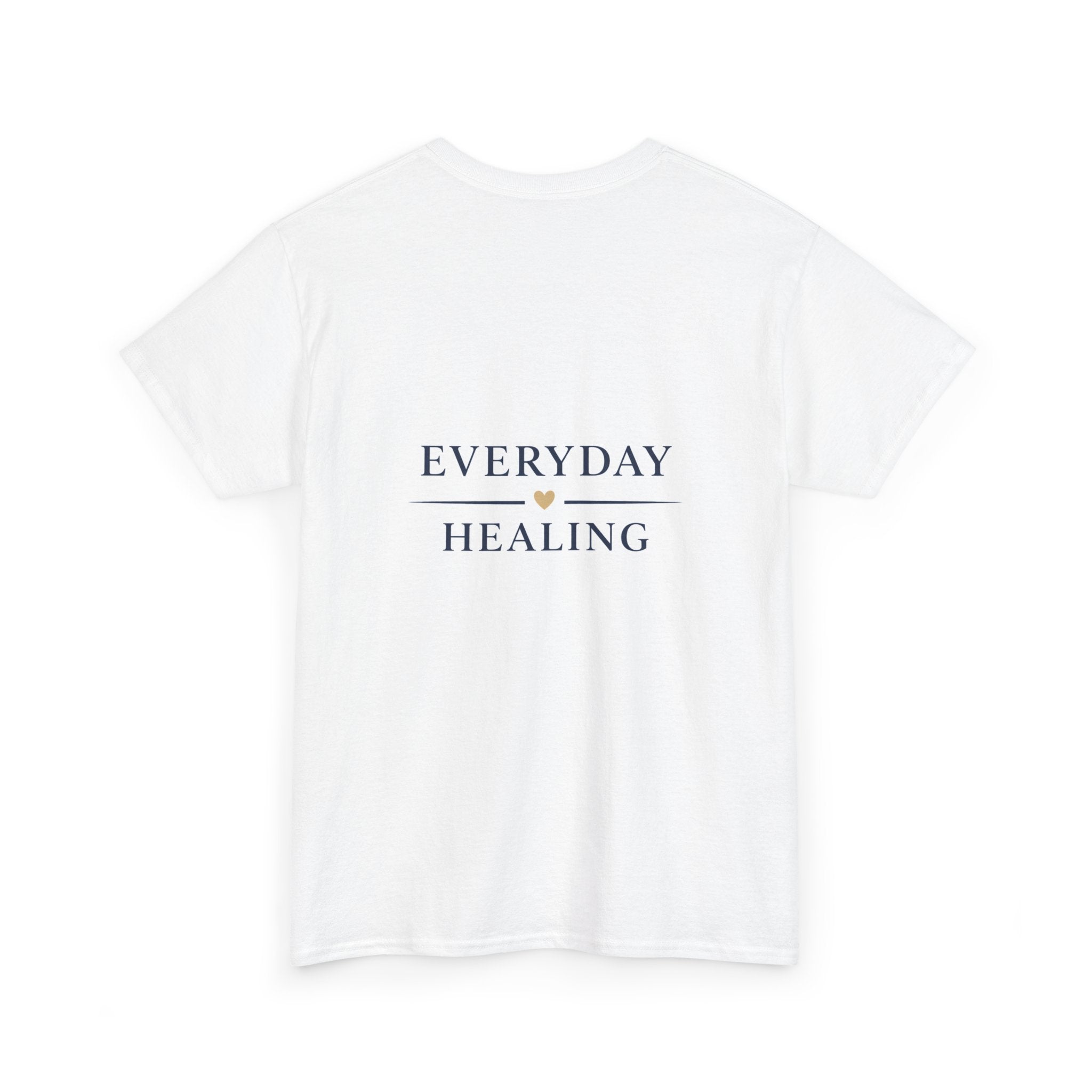 Inspirational Tee – “I Am Bigger Than My Fears” Motivational Cotton T‑Shirt (Everyday Healing)