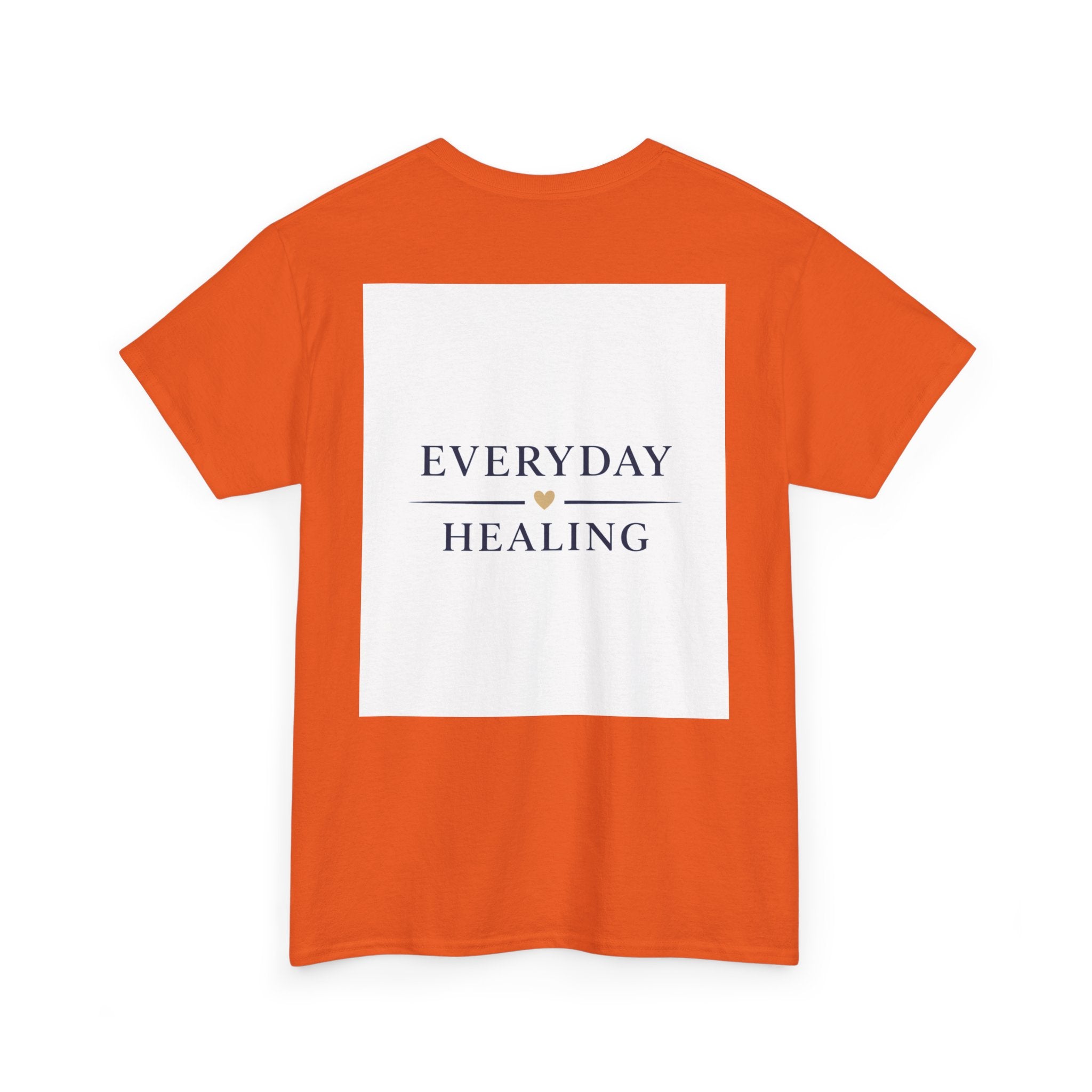 Inspirational Tee – “I Am Bigger Than My Fears” Motivational Cotton T‑Shirt (Everyday Healing)