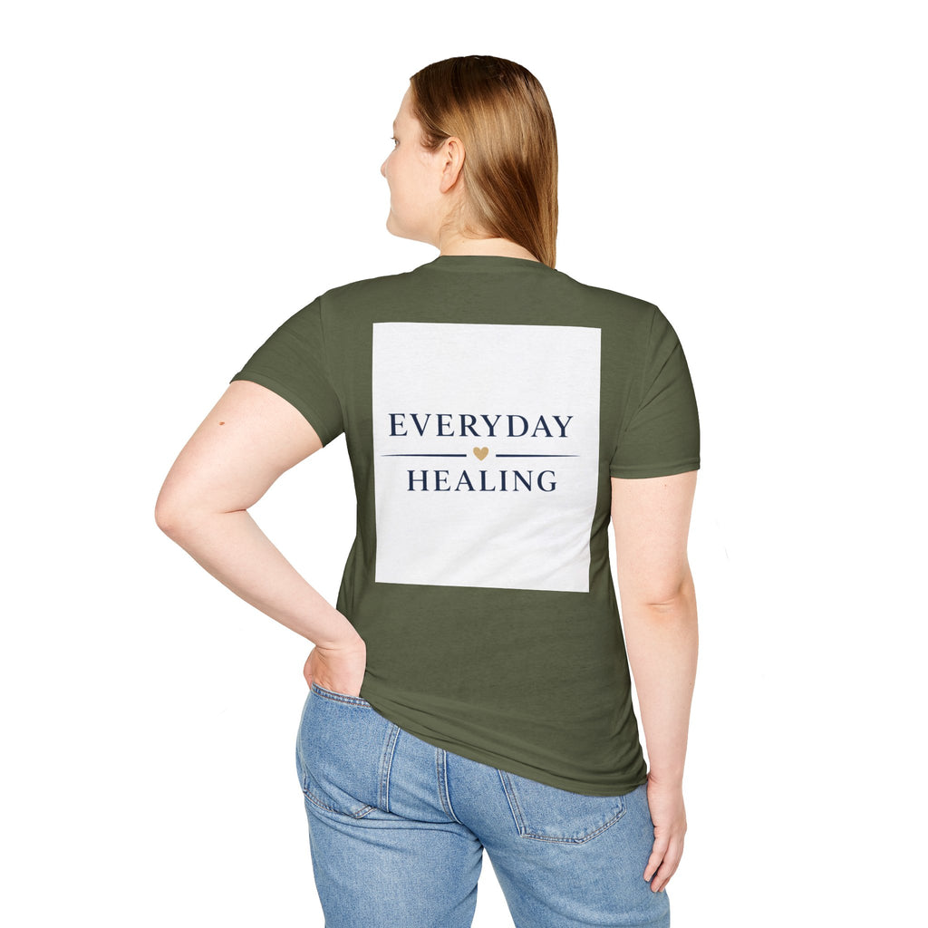 Everyday Healing Tee — "You are what you do, not what you say you'll be" C.G. Jung Inspirational T-Shirt