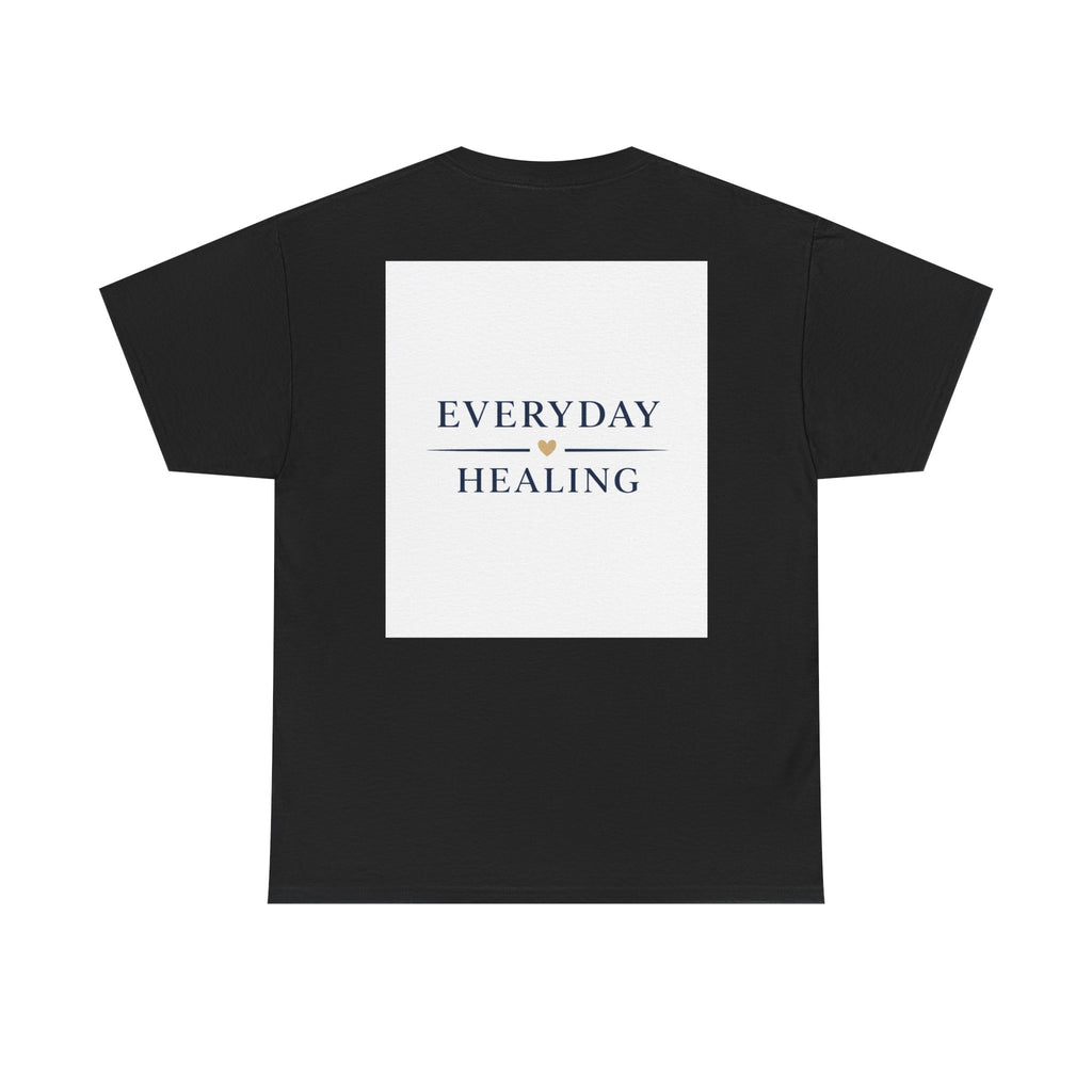 Inspirational Tee – “I Am Bigger Than My Fears” Motivational Cotton T‑Shirt (Everyday Healing)