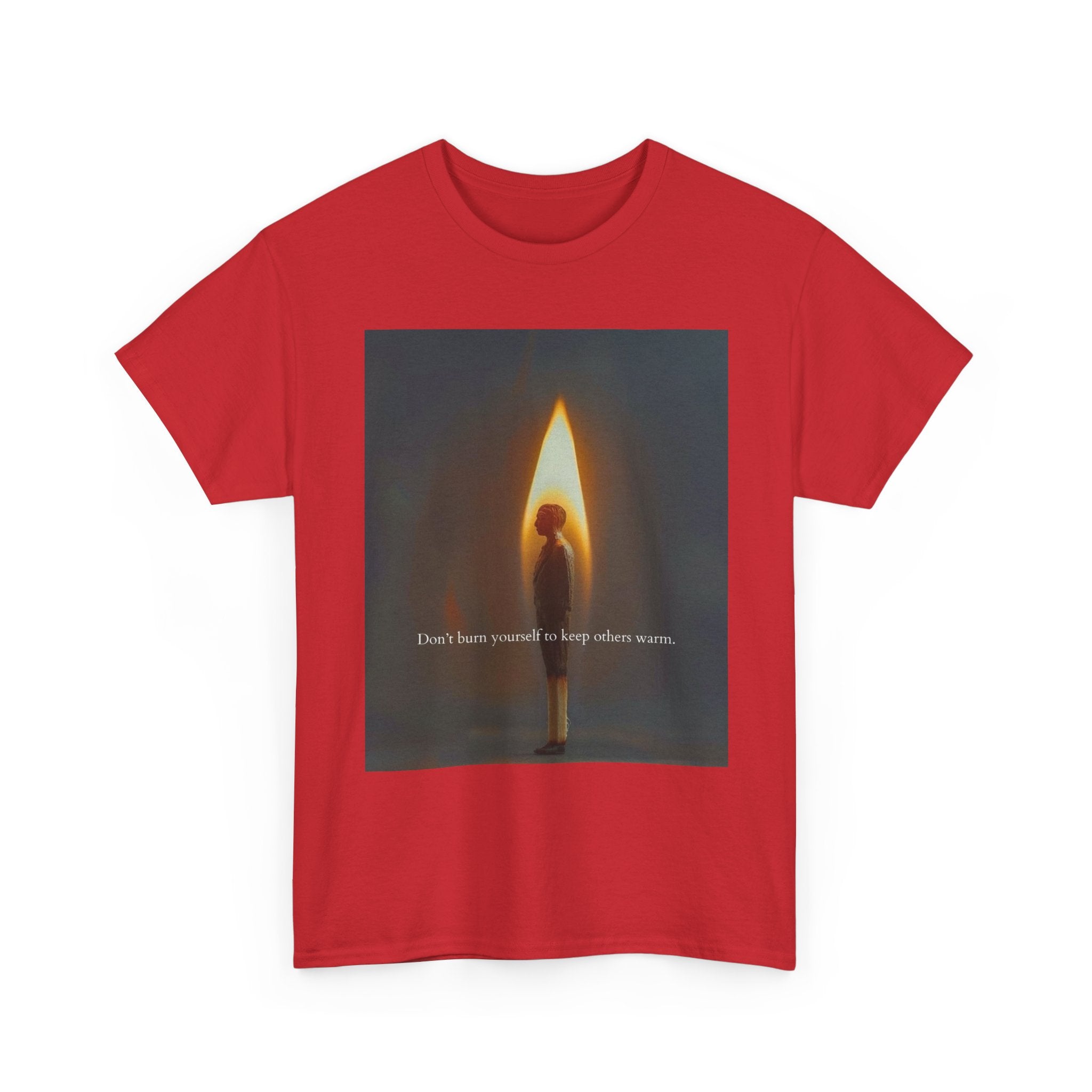 Everyday Healing Tee — Matchstick Flame Comfort Graphic Shirt