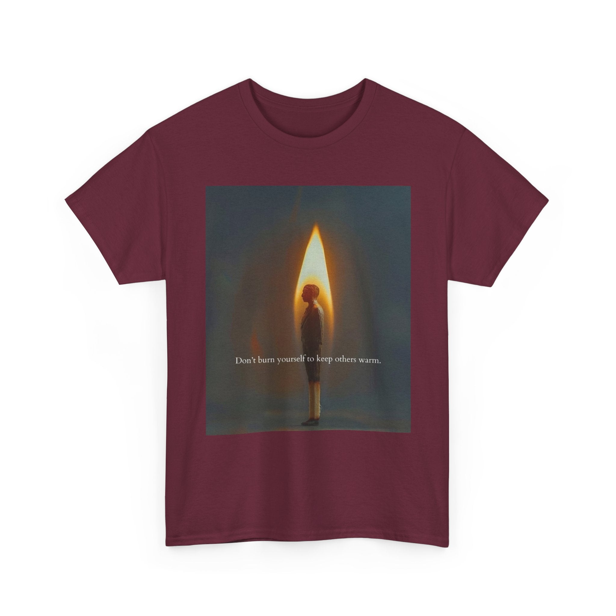 Everyday Healing Tee — Matchstick Flame Comfort Graphic Shirt