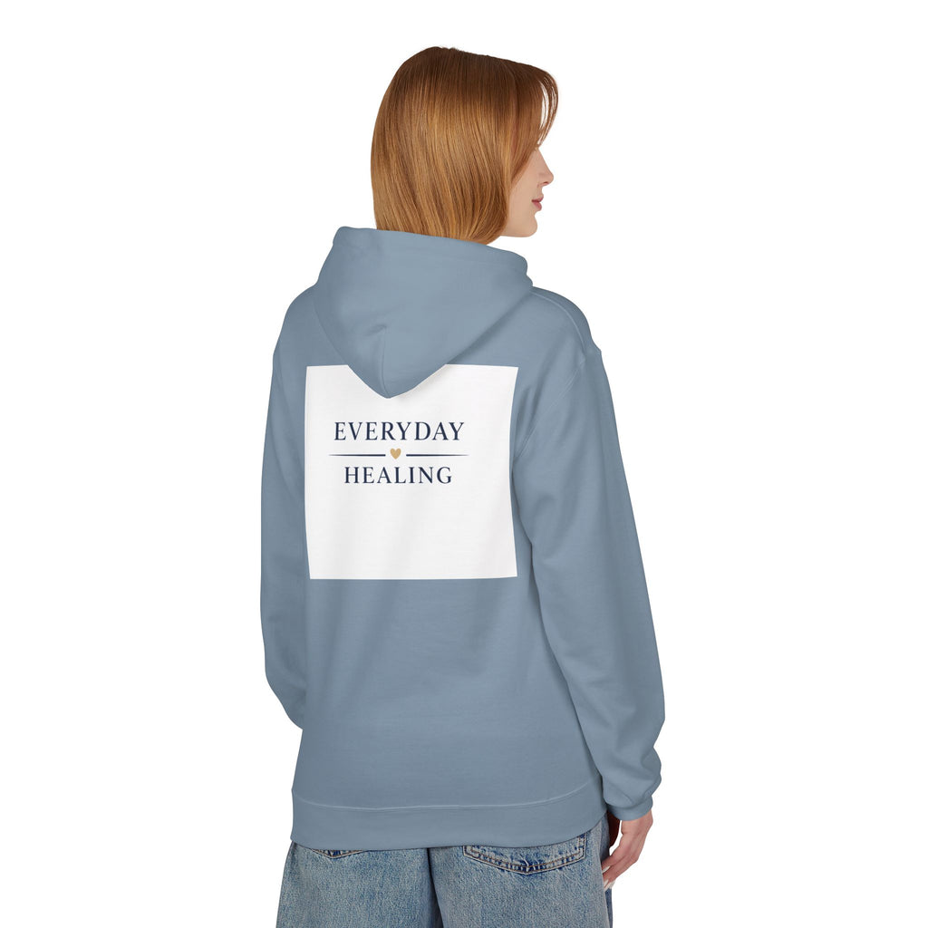 Know Your Worth Hoodie — Everyday Healing Self‑Care Pullover