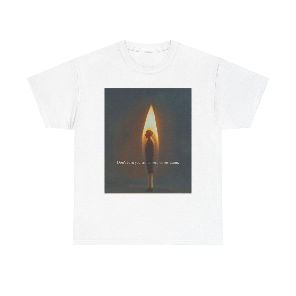 Everyday Healing Tee — Matchstick Flame Comfort Graphic Shirt