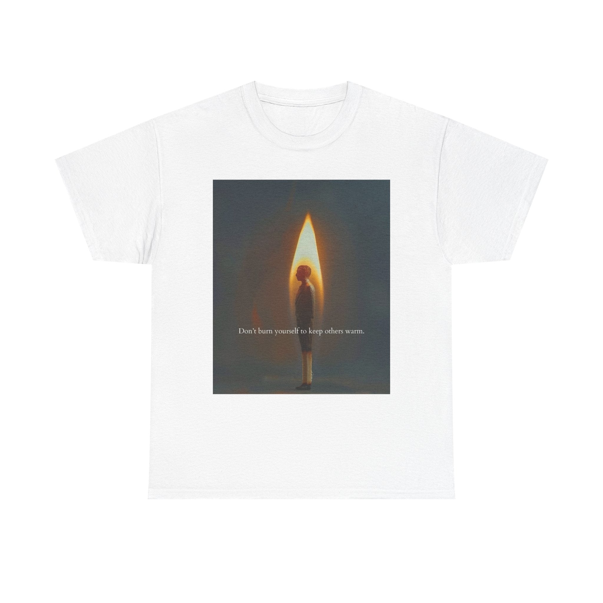 Everyday Healing Tee — Matchstick Flame Comfort Graphic Shirt