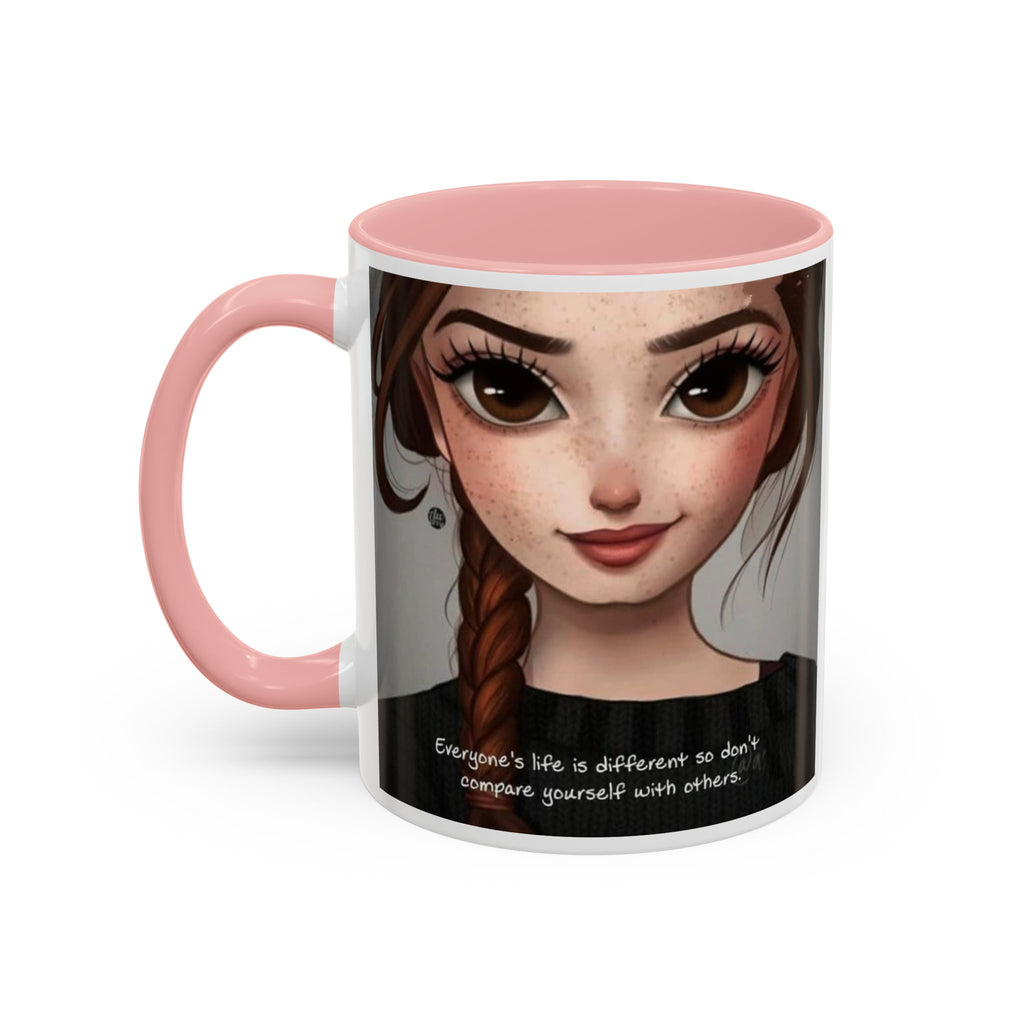 Everyday Healing Accent Coffee Mug – Inspirational 11/15oz Ceramic