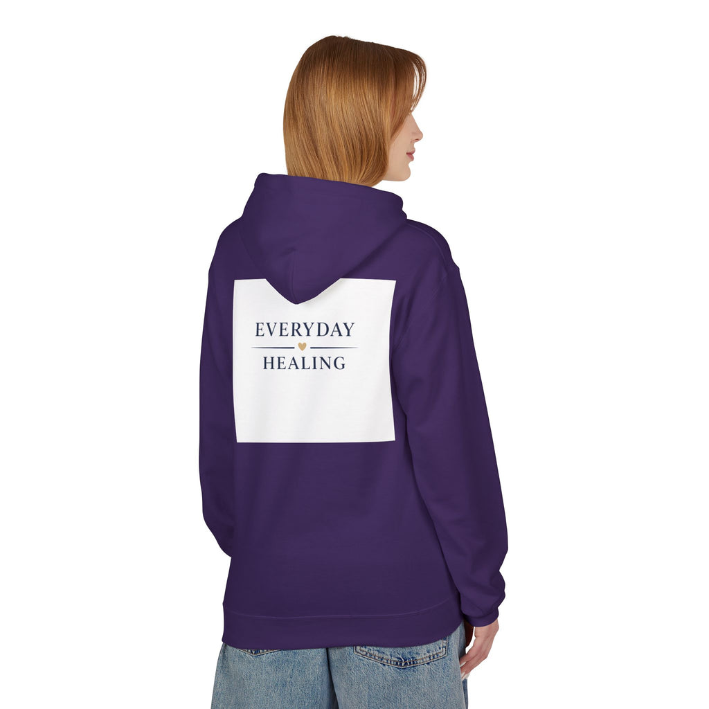 Know Your Worth Hoodie — Everyday Healing Self‑Care Pullover