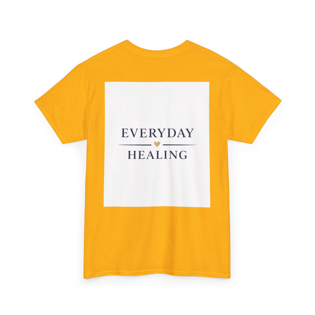Inspirational Tee – “I Am Bigger Than My Fears” Motivational Cotton T‑Shirt (Everyday Healing)