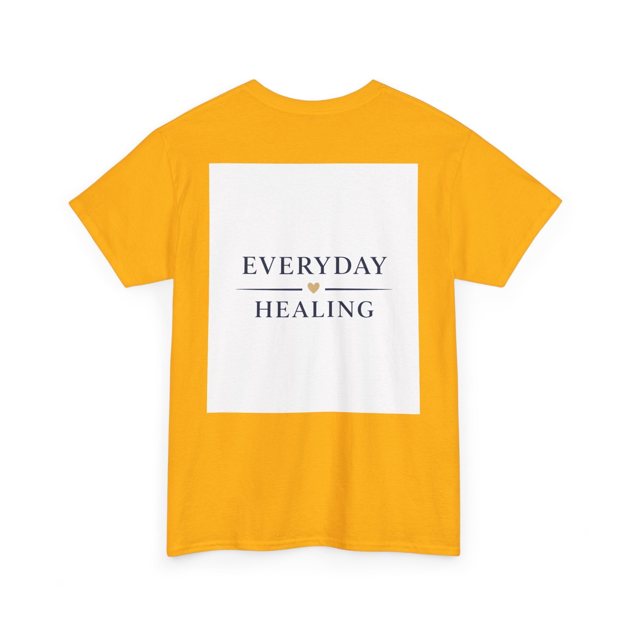 Inspirational Tee – “I Am Bigger Than My Fears” Motivational Cotton T‑Shirt (Everyday Healing)