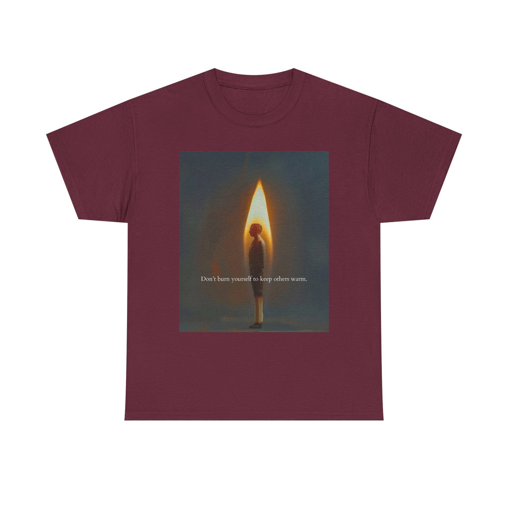 Everyday Healing Tee — Matchstick Flame Comfort Graphic Shirt