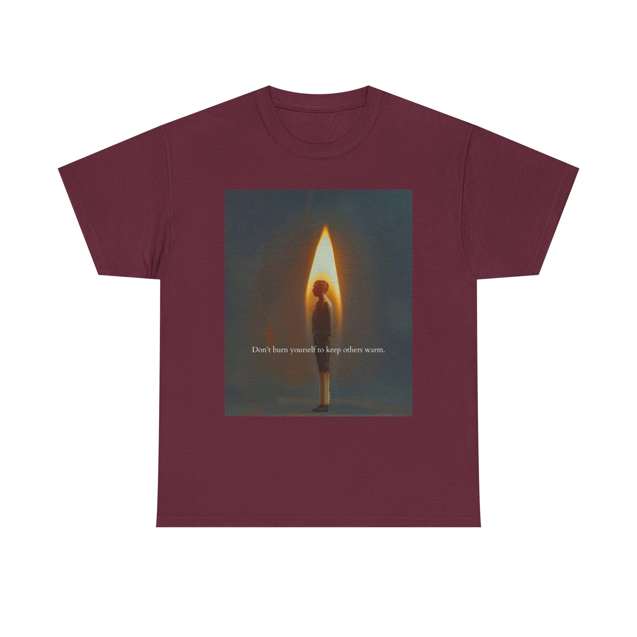 Everyday Healing Tee — Matchstick Flame Comfort Graphic Shirt