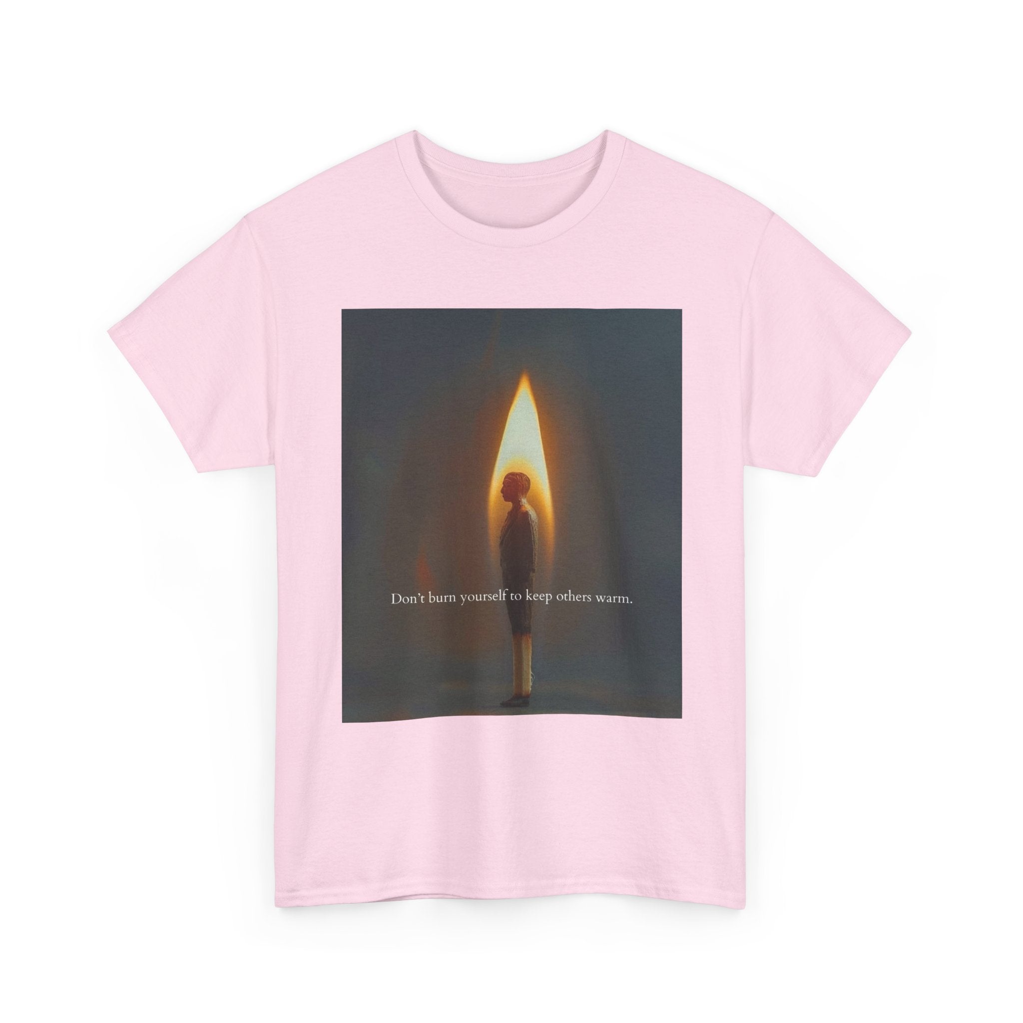 Everyday Healing Tee — Matchstick Flame Comfort Graphic Shirt