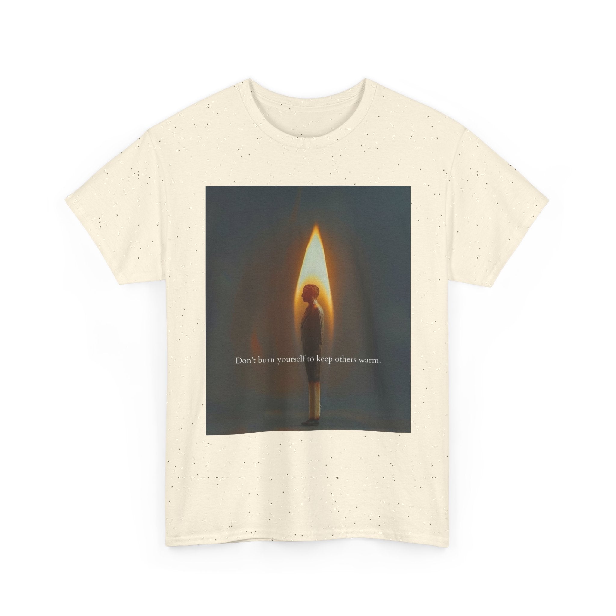 Everyday Healing Tee — Matchstick Flame Comfort Graphic Shirt