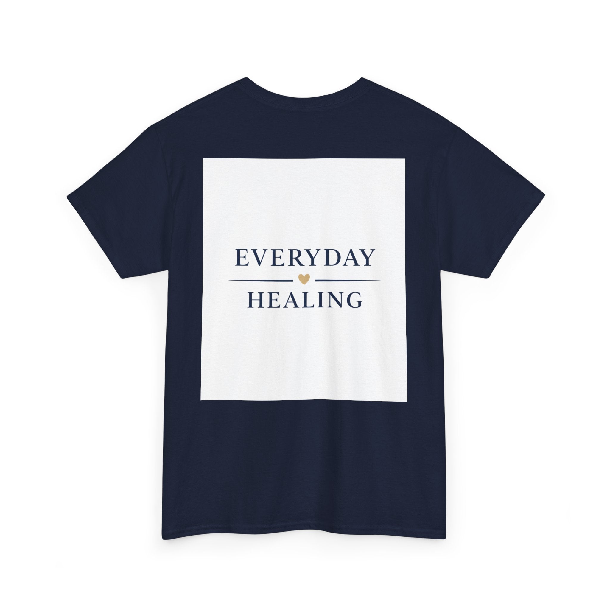 Inspirational Tee – “I Am Bigger Than My Fears” Motivational Cotton T‑Shirt (Everyday Healing)