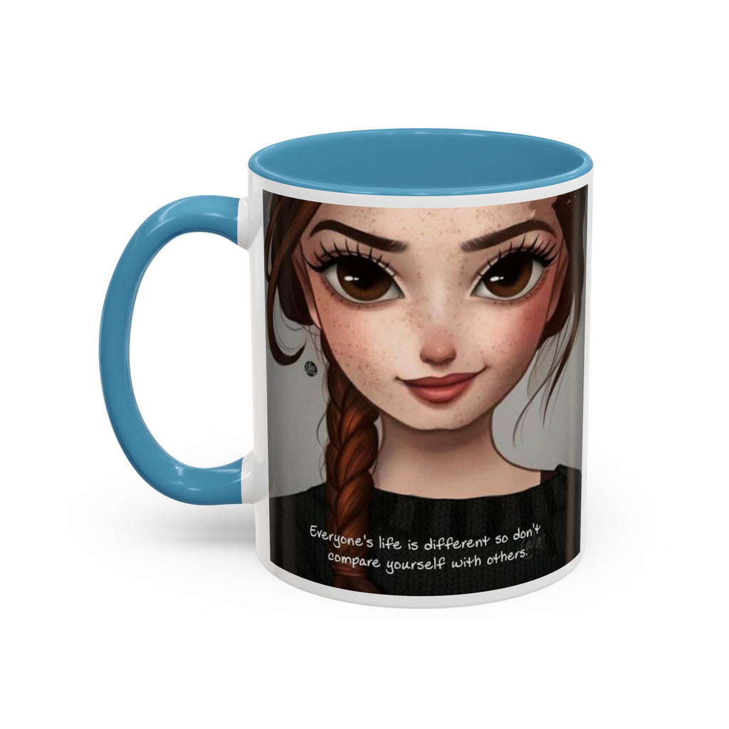 Everyday Healing Accent Coffee Mug – Inspirational 11/15oz Ceramic