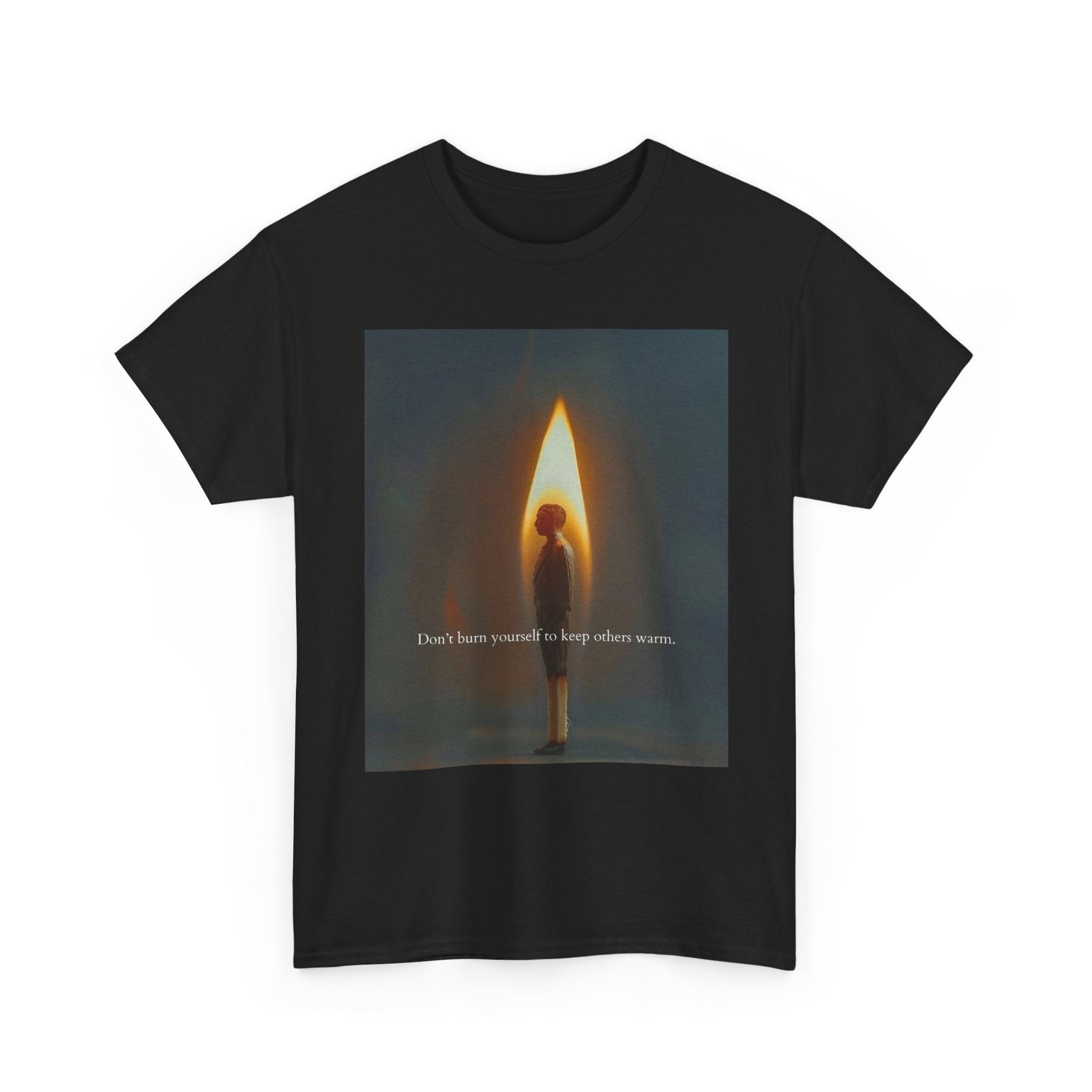 Everyday Healing Tee — Matchstick Flame Comfort Graphic Shirt