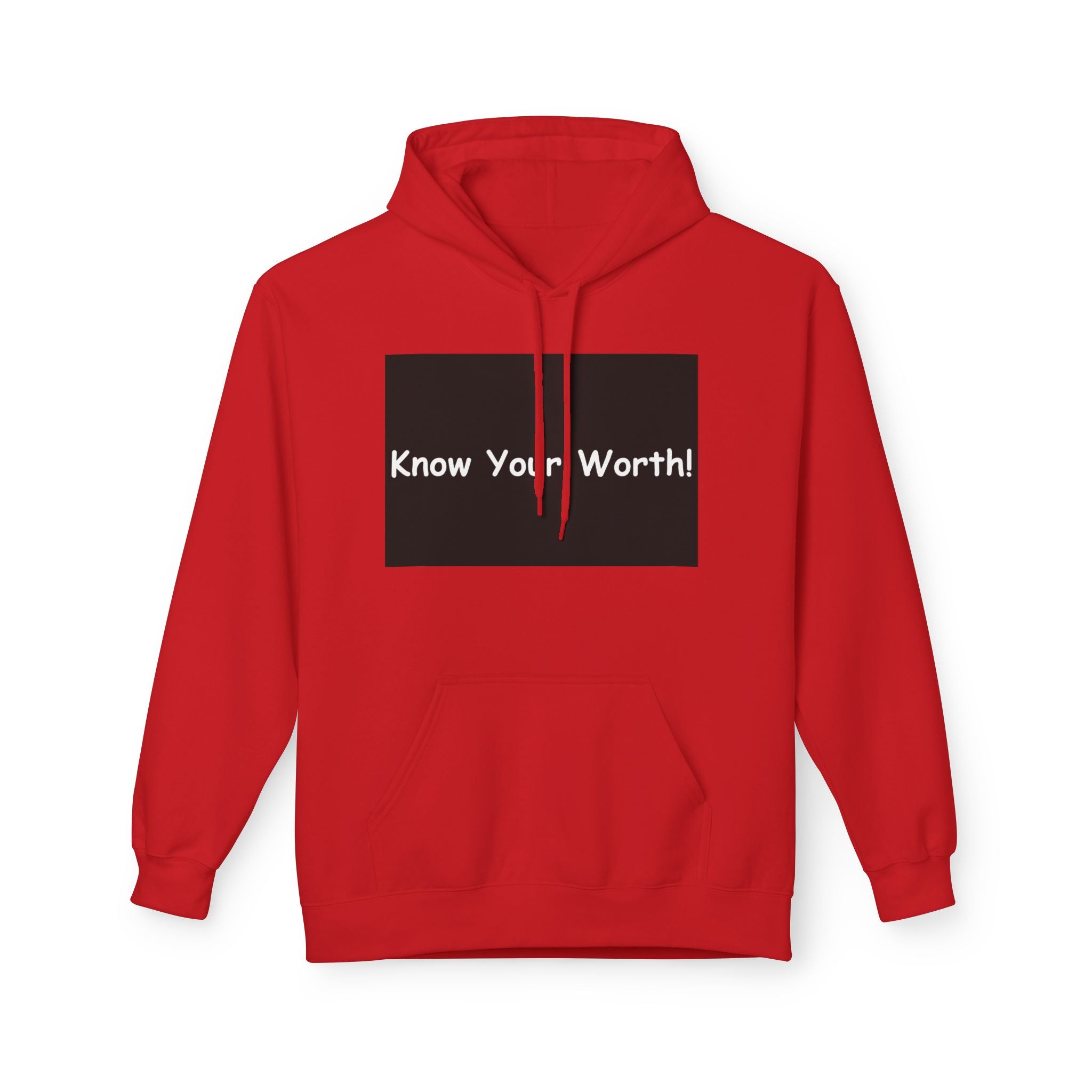 Know Your Worth Hoodie — Everyday Healing Self‑Care Pullover