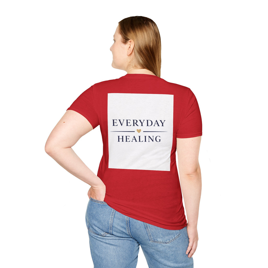 Everyday Healing Tee — "You are what you do, not what you say you'll be" C.G. Jung Inspirational T-Shirt