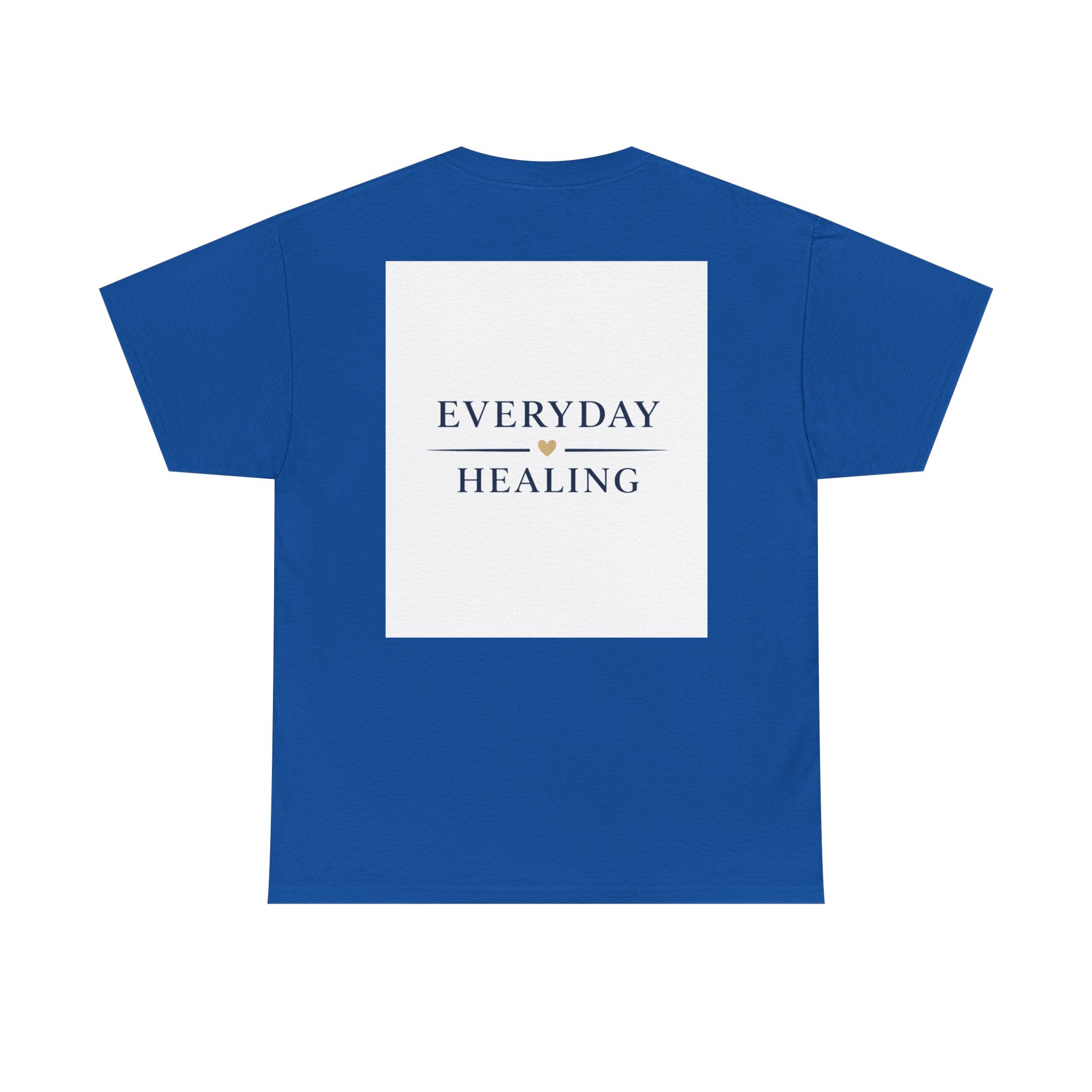 Inspirational Tee – “I Am Bigger Than My Fears” Motivational Cotton T‑Shirt (Everyday Healing)