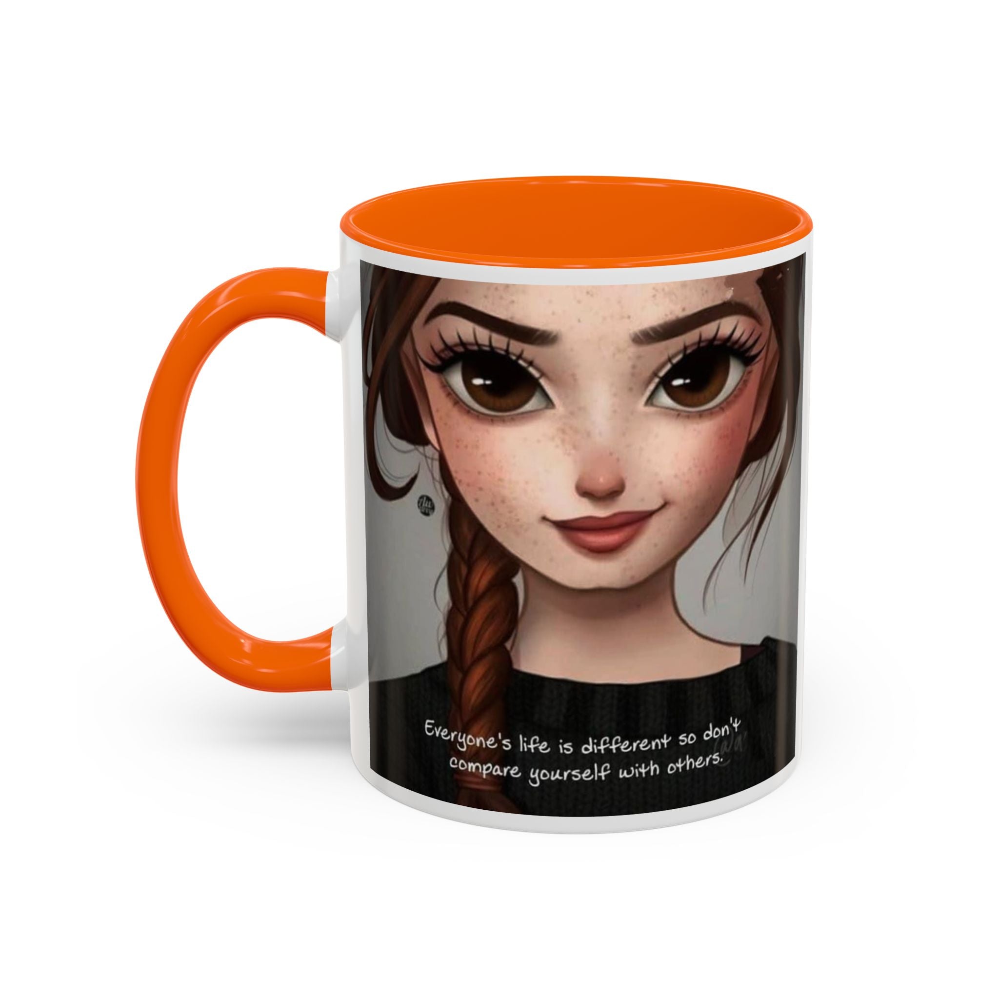 Everyday Healing Accent Coffee Mug – Inspirational 11/15oz Ceramic
