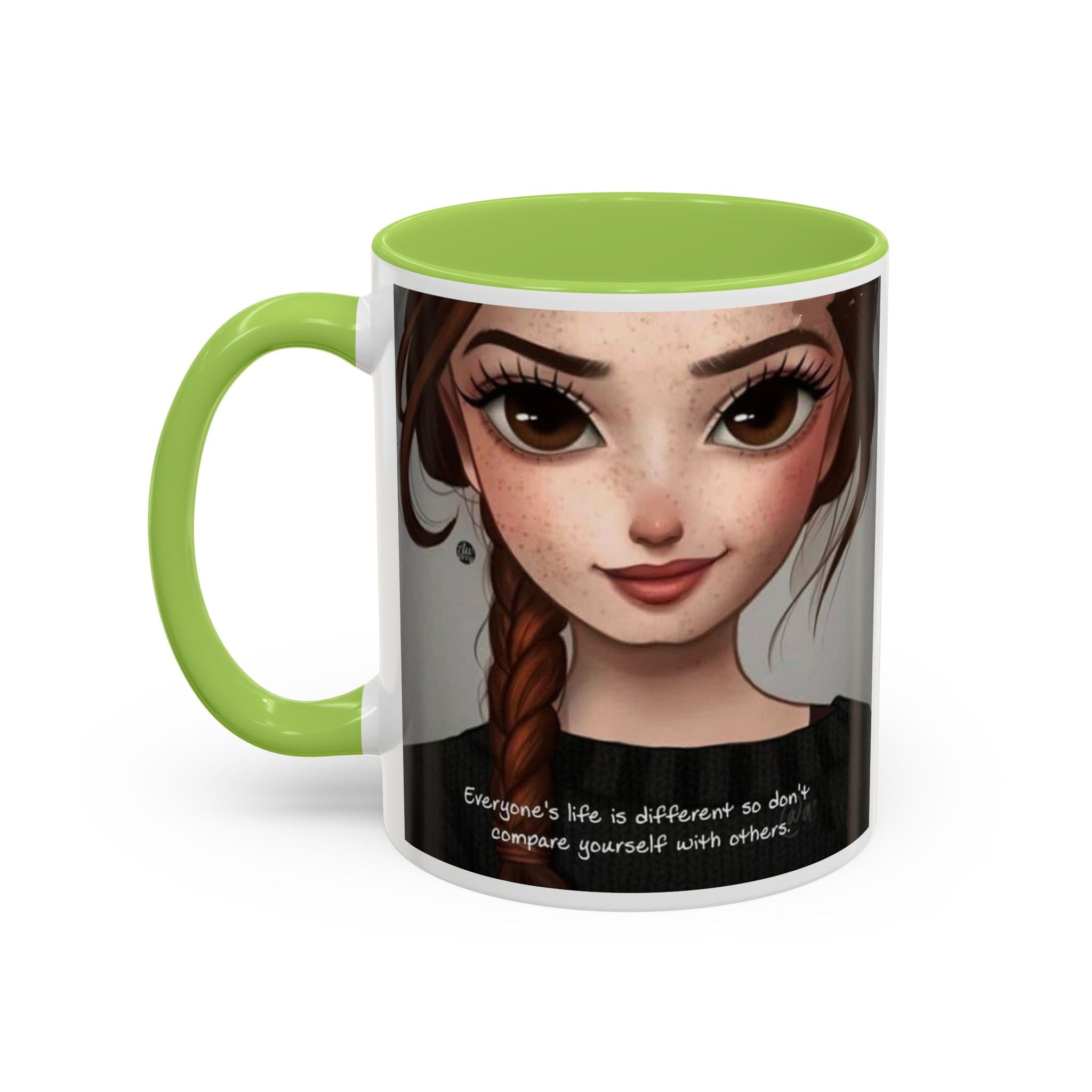Everyday Healing Accent Coffee Mug – Inspirational 11/15oz Ceramic