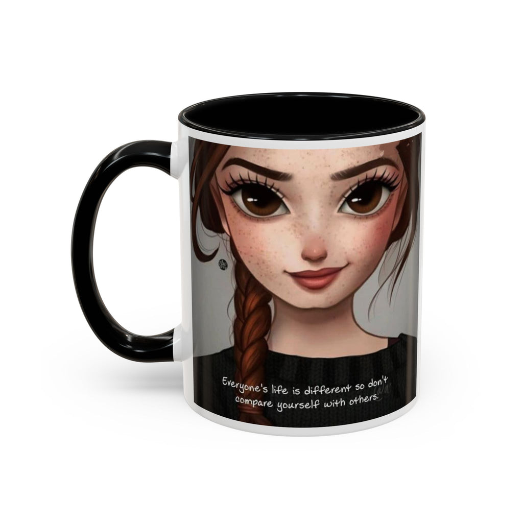 Everyday Healing Accent Coffee Mug – Inspirational 11/15oz Ceramic