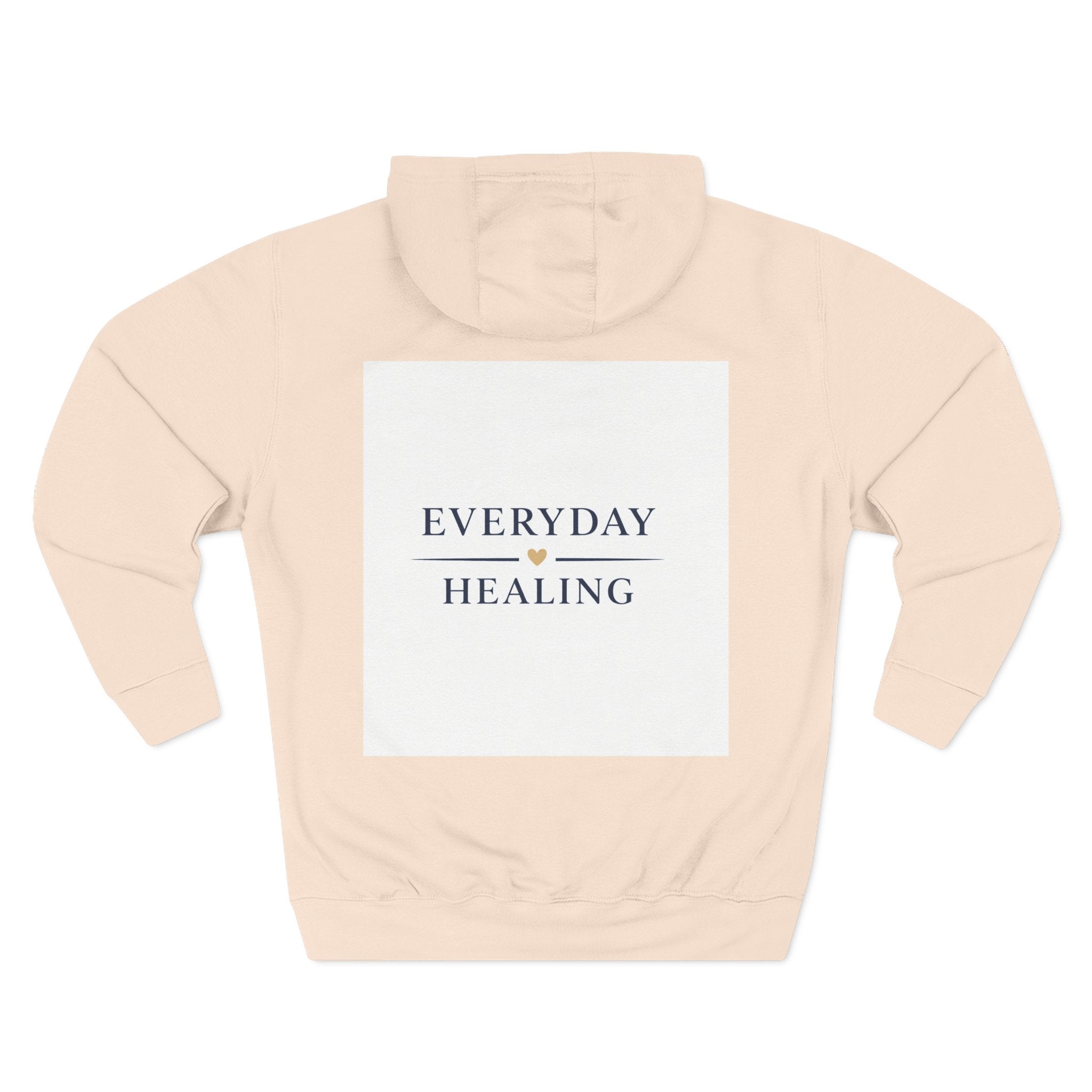 Inspirational Hoodie — “Nobody is coming to save you. Get up.” / Everyday Healing Motivational Pullover