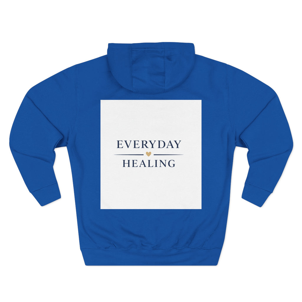Inspirational Hoodie — “Nobody is coming to save you. Get up.” / Everyday Healing Motivational Pullover