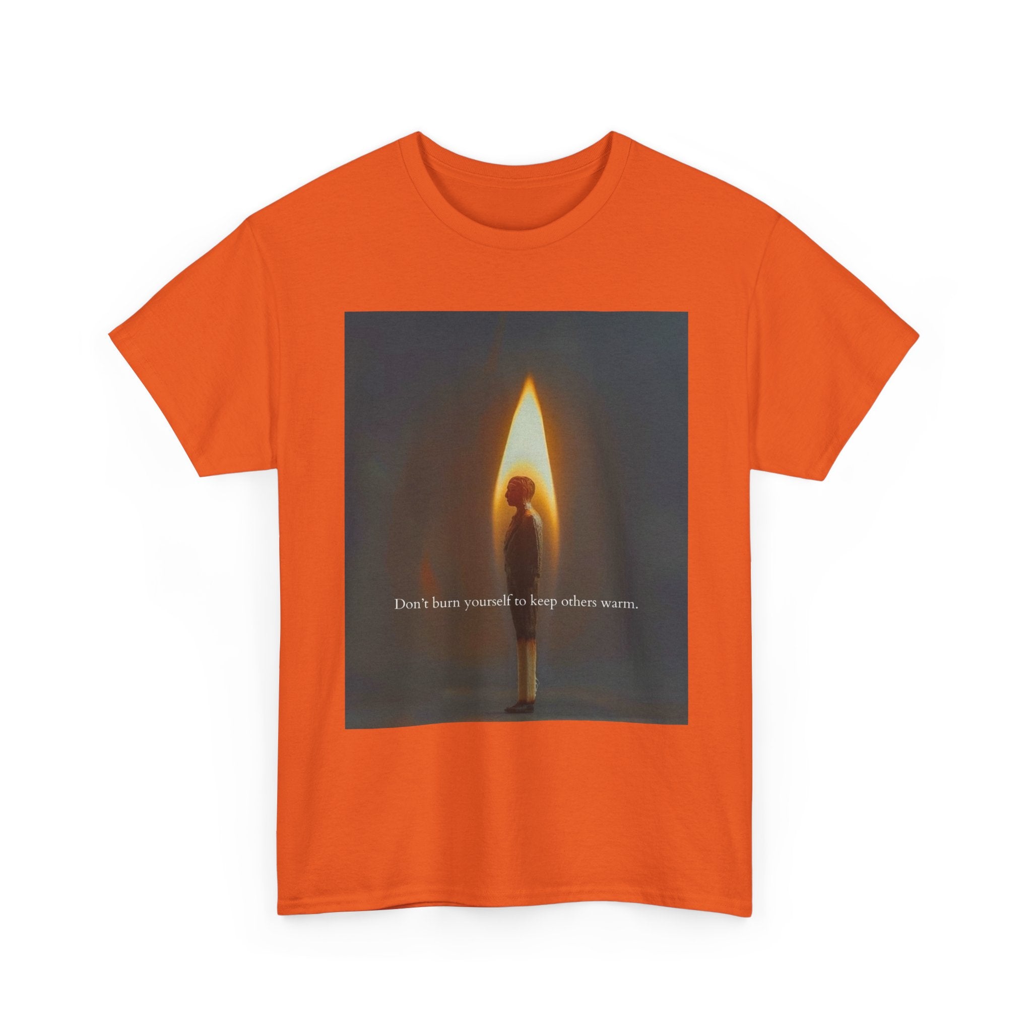 Everyday Healing Tee — Matchstick Flame Comfort Graphic Shirt